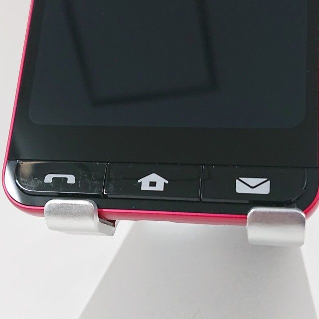 BASIO active SHG09 au レッド 送料無料 本体 c16683 - メルカリ