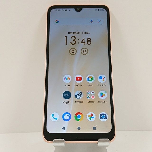 arrows We2 FCG02 au ライトオレンジ 送料無料 本体 c16699 - メルカリ