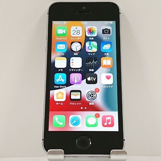 iPhoneSE 第1世代 128GB スペースグレイ　本体のみ ムスビー｜中古品 海外版SIMフリー iPhone SE 第1世代 128GB スペース