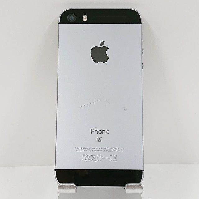 iPhoneSE 128GB SIMフリー スペースグレイ 送料無料 本体 c16705