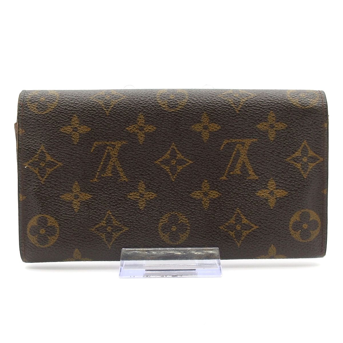 ルイヴィトン 長財布 モノグラム ポシェットポルトモネクレディ 旧型 0050 LOUIS VUITTON(ルイヴィトン) 長財布 モノグラム ポシェット・ポルト
