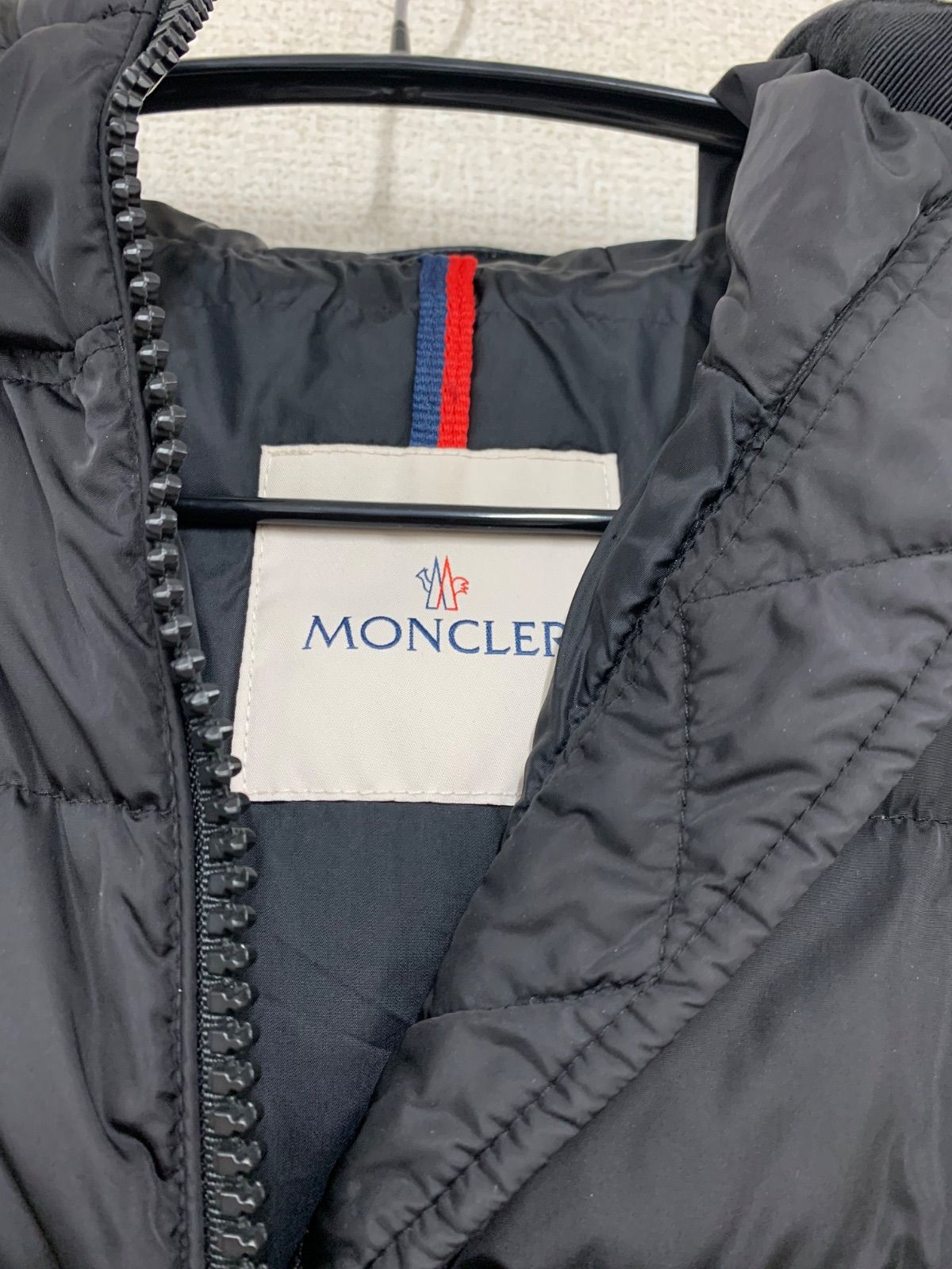 0 MONCLER モンクレール TALEV ブラック ダウン サイズ2