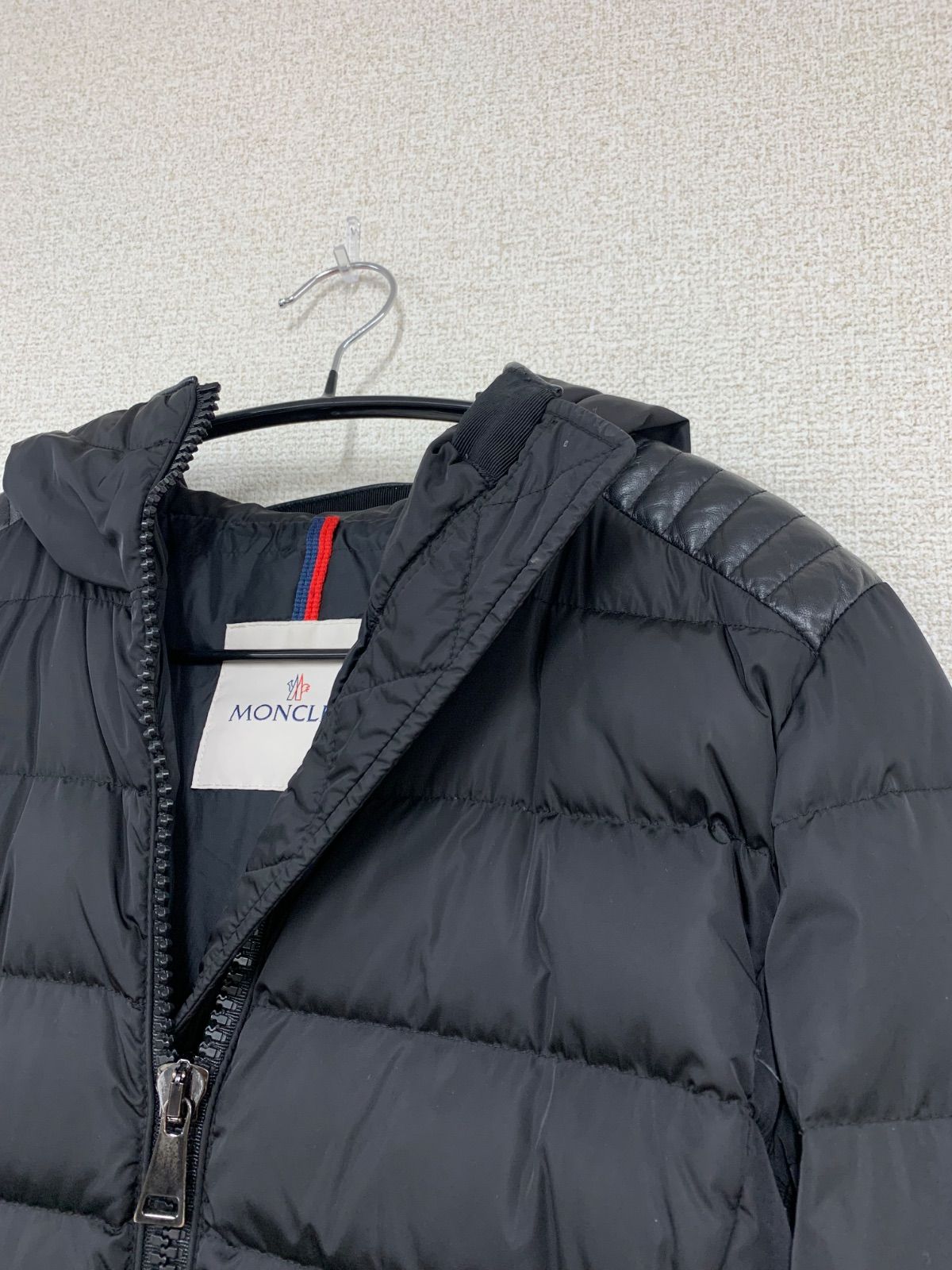 0 MONCLER モンクレール TALEV ブラック ダウン サイズ2
