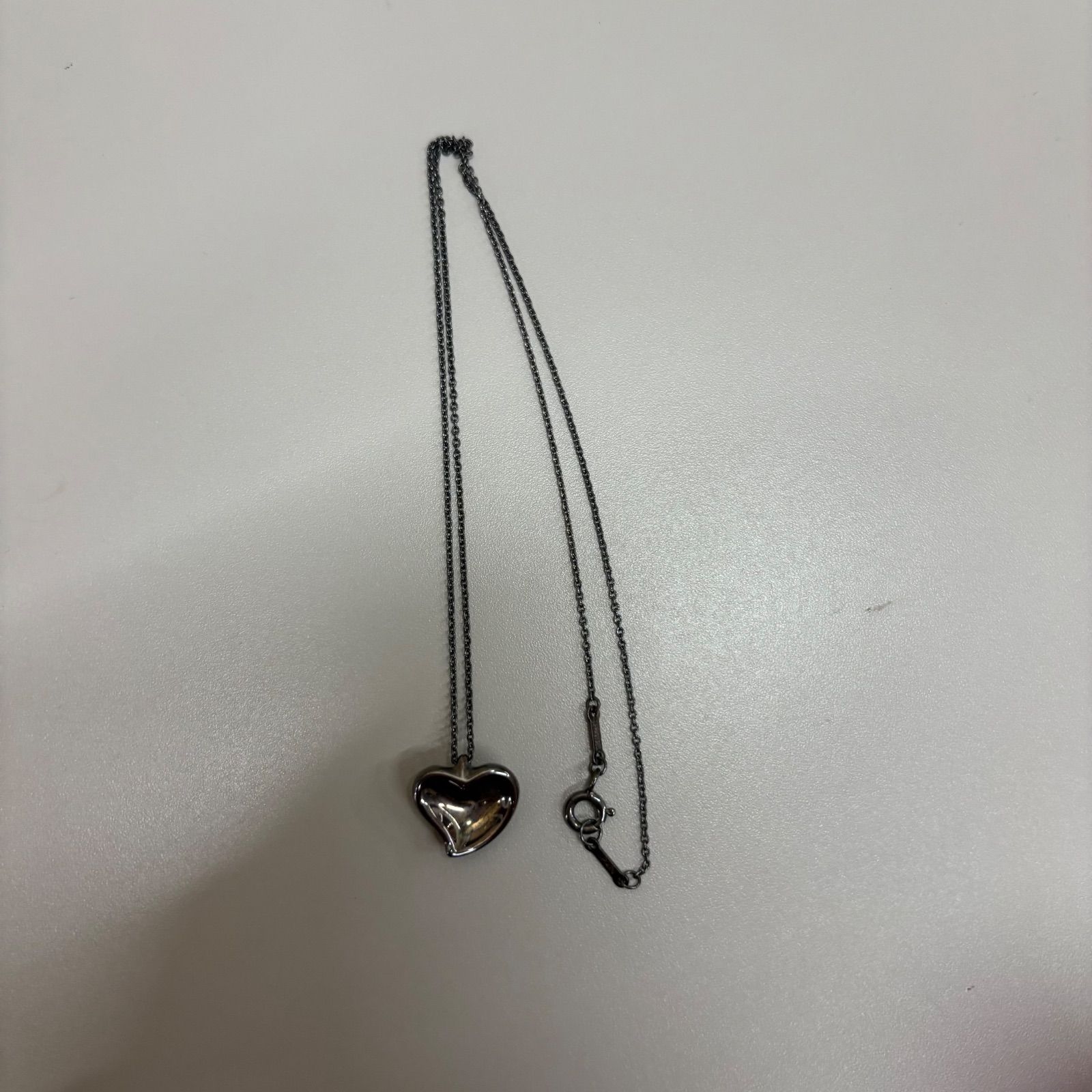 2705-6 保存箱・袋付き　美品✨Tiffany フルハート　ネックレス 2705-6 保存箱・袋付き 美品✨Tiffany フルハート ネックレス