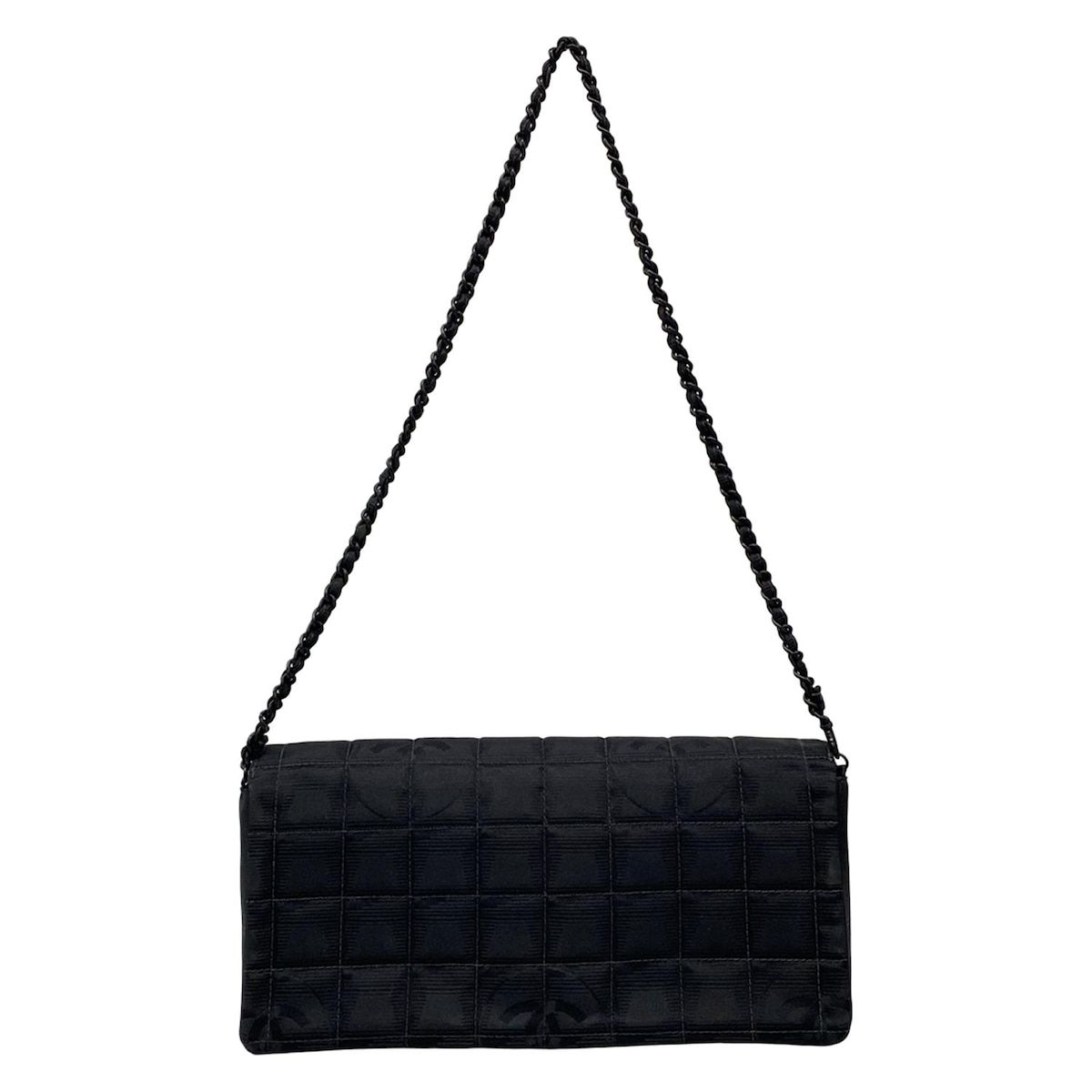 CHANEL(シャネル) ショルダーバッグ ニュートラベルライン/チョコバー