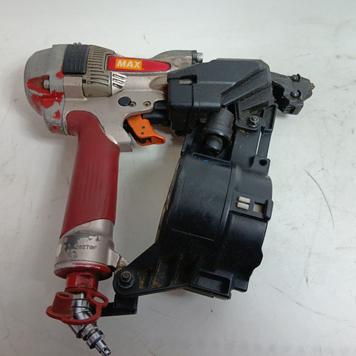 MAX マックス エア釘打ち HN-65Z1 レッド 程度C 本体のみ 高圧 65mm