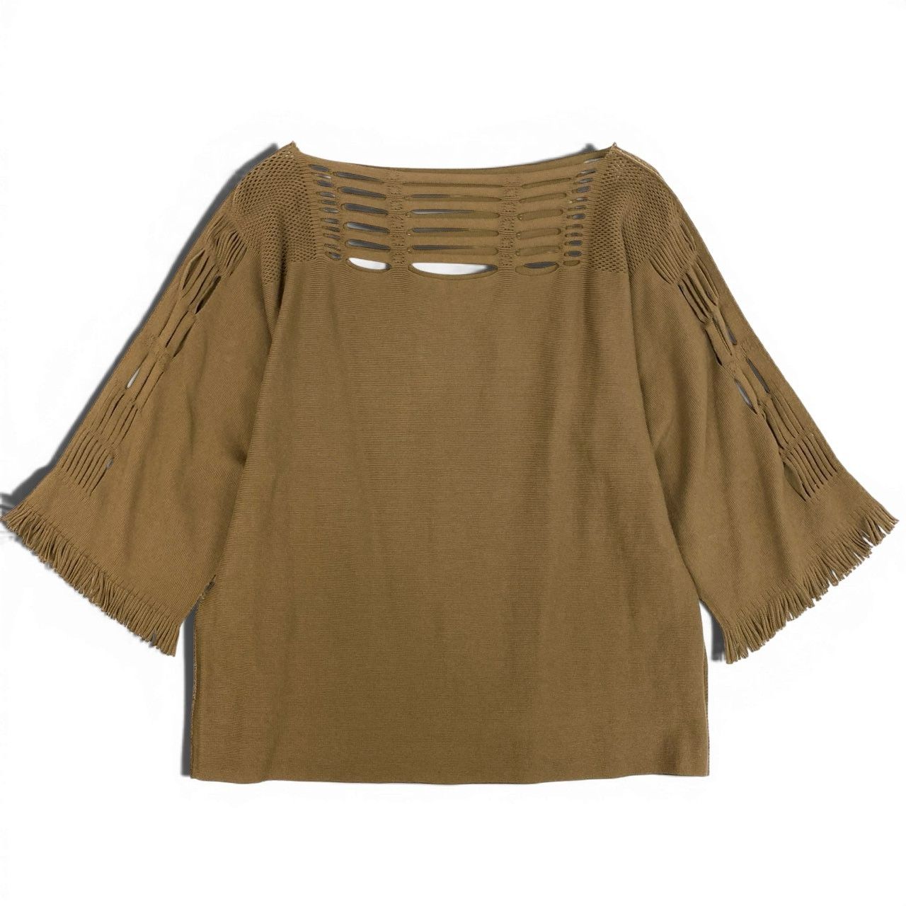 50a29 ISSEY MIYAKE イッセイミヤケ A.POC INSIDE カットワーク ニット  