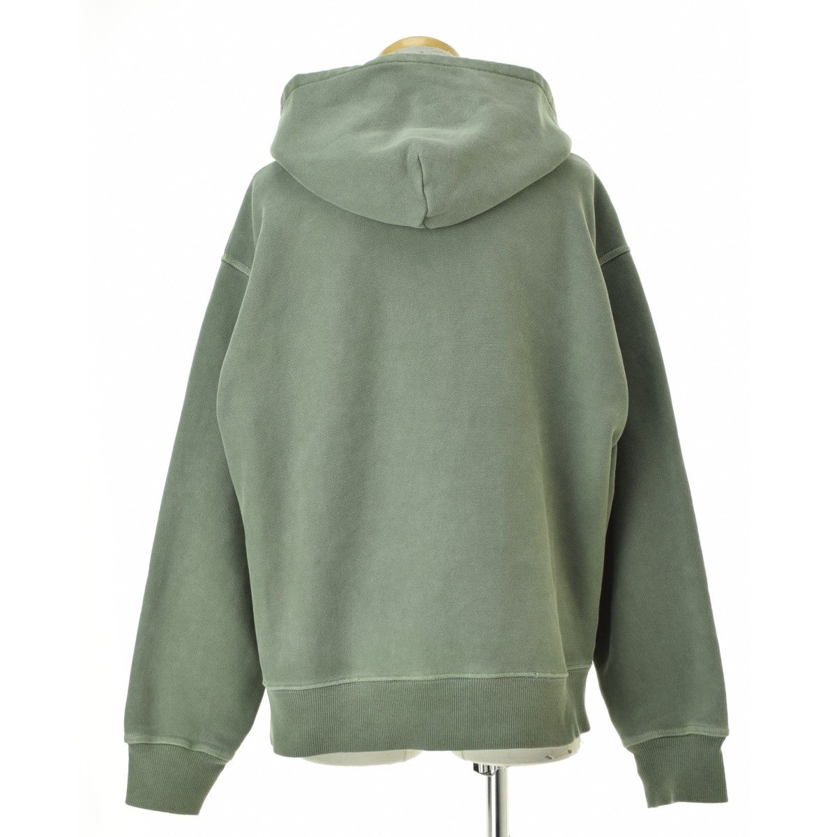 BrainDead】25AW 3D Embroidered Logohead Garment Dyed Hoodie