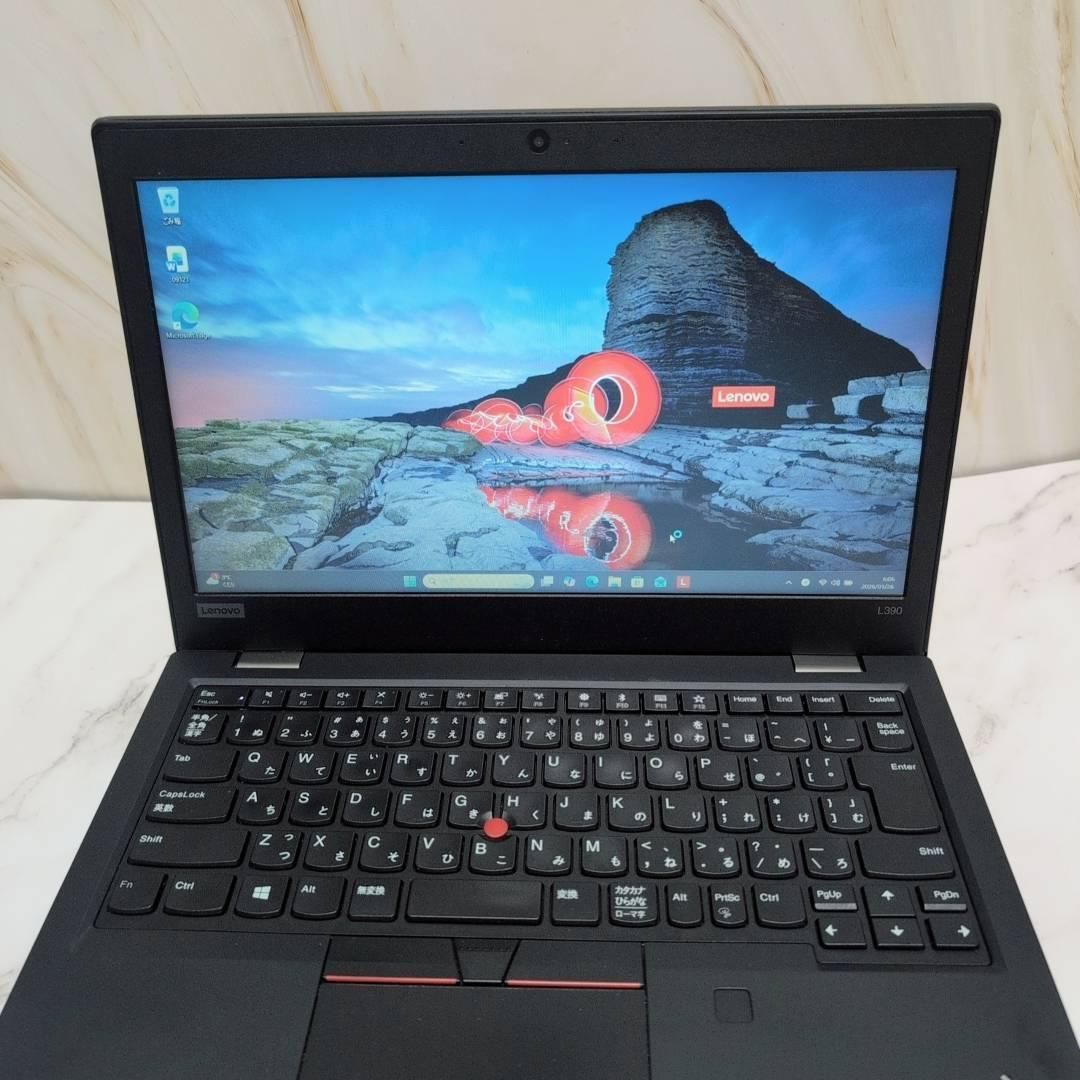 動作確認済み！ThinkPad L390 Core i5(8世代) Office付き 即納 初心者