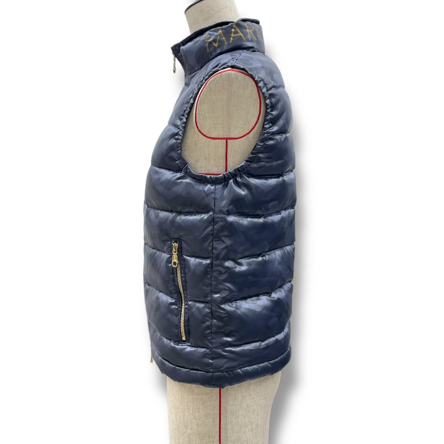 MARK&LONA マークアンドロナ ダウンベスト ゴルフウェア アウター 迷彩