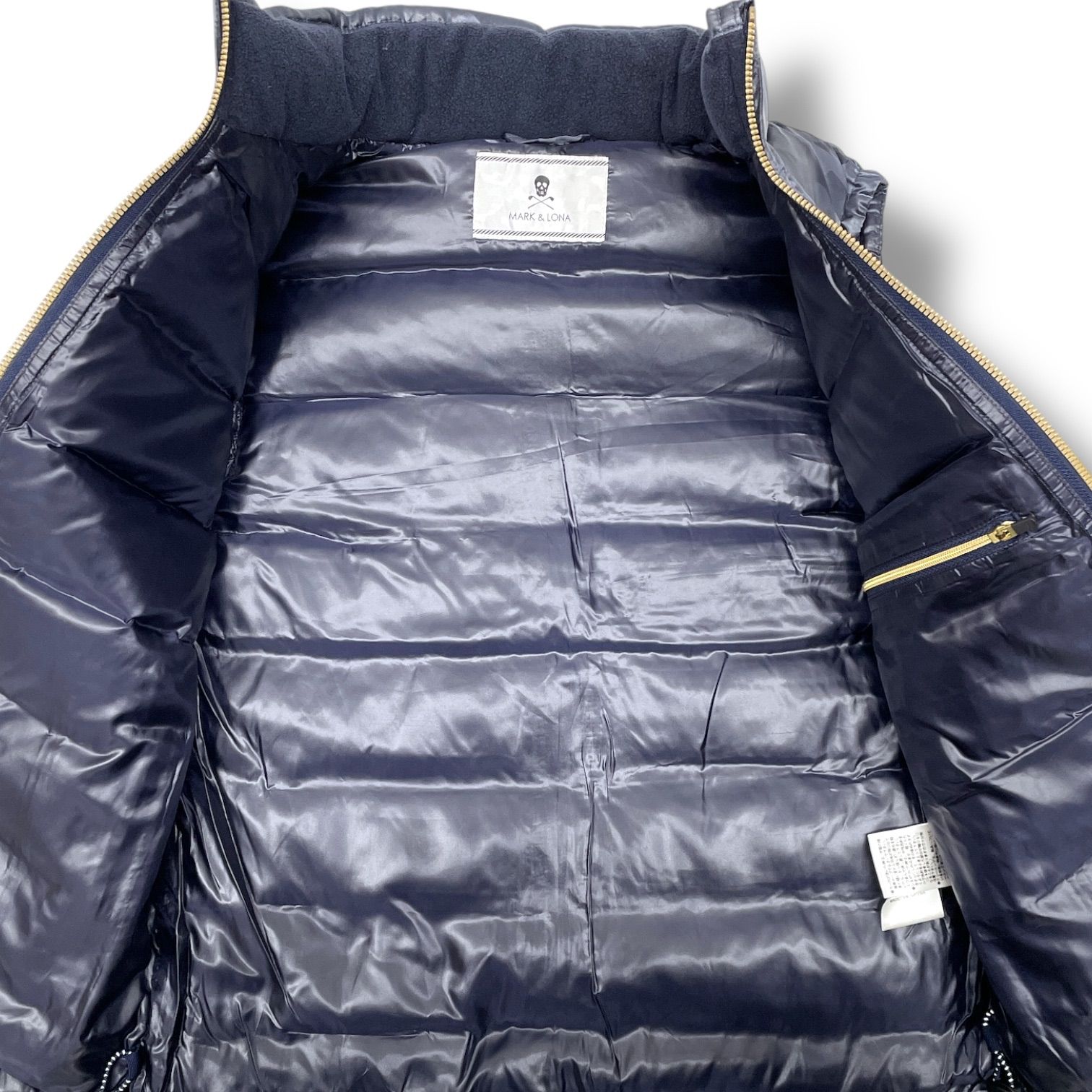 MARK&LONA マークアンドロナ ダウンベスト ゴルフウェア アウター 迷彩