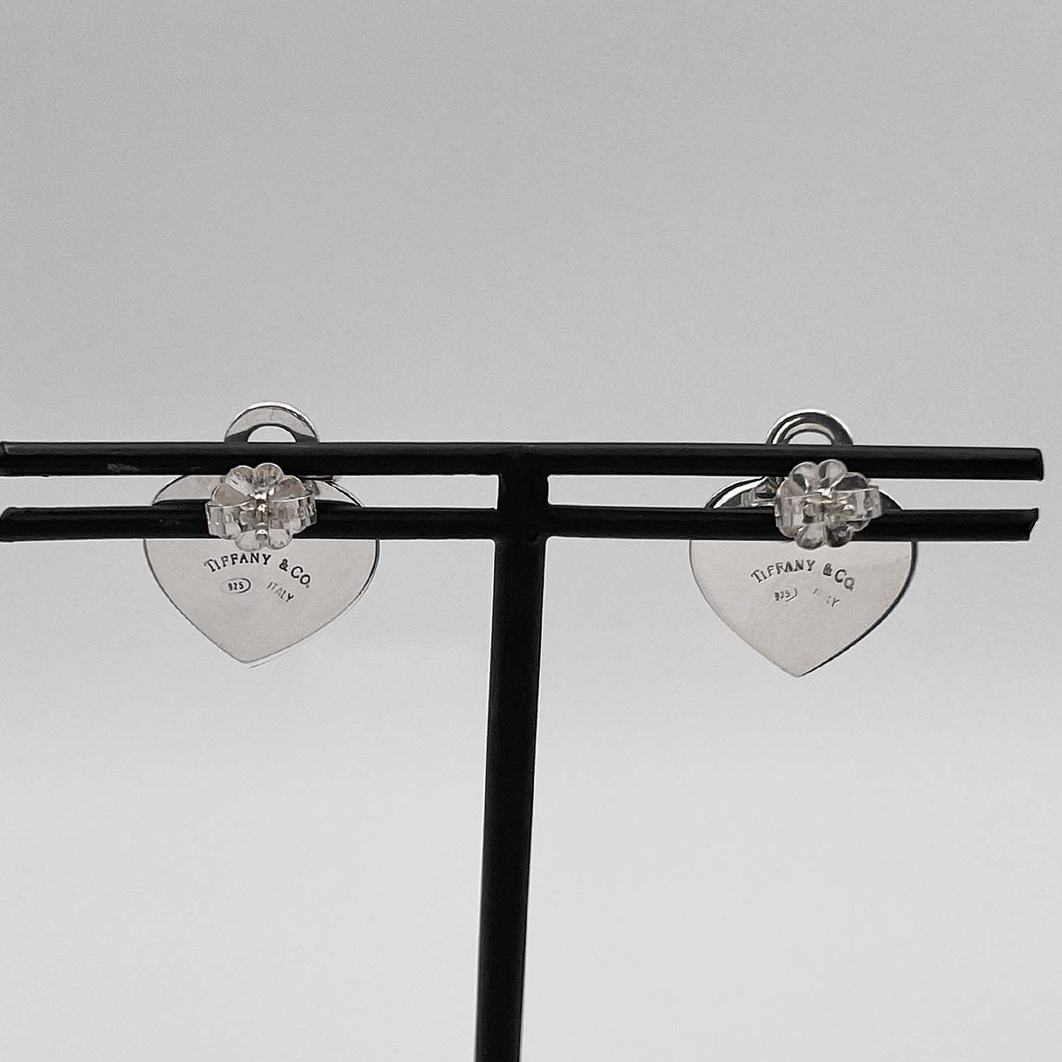 Tiffany&Co. ティファニー ピアス ハートロック キー SV925 新品仕上済