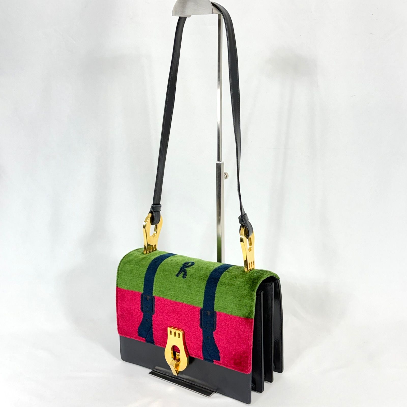 希少ヴィンテージ・美品】ROBERTA DI CAMERINO ロベルタ ディ 希少ヴィンテージ・美品】ROBERTA DI CAMERINO ロベルタ ディ