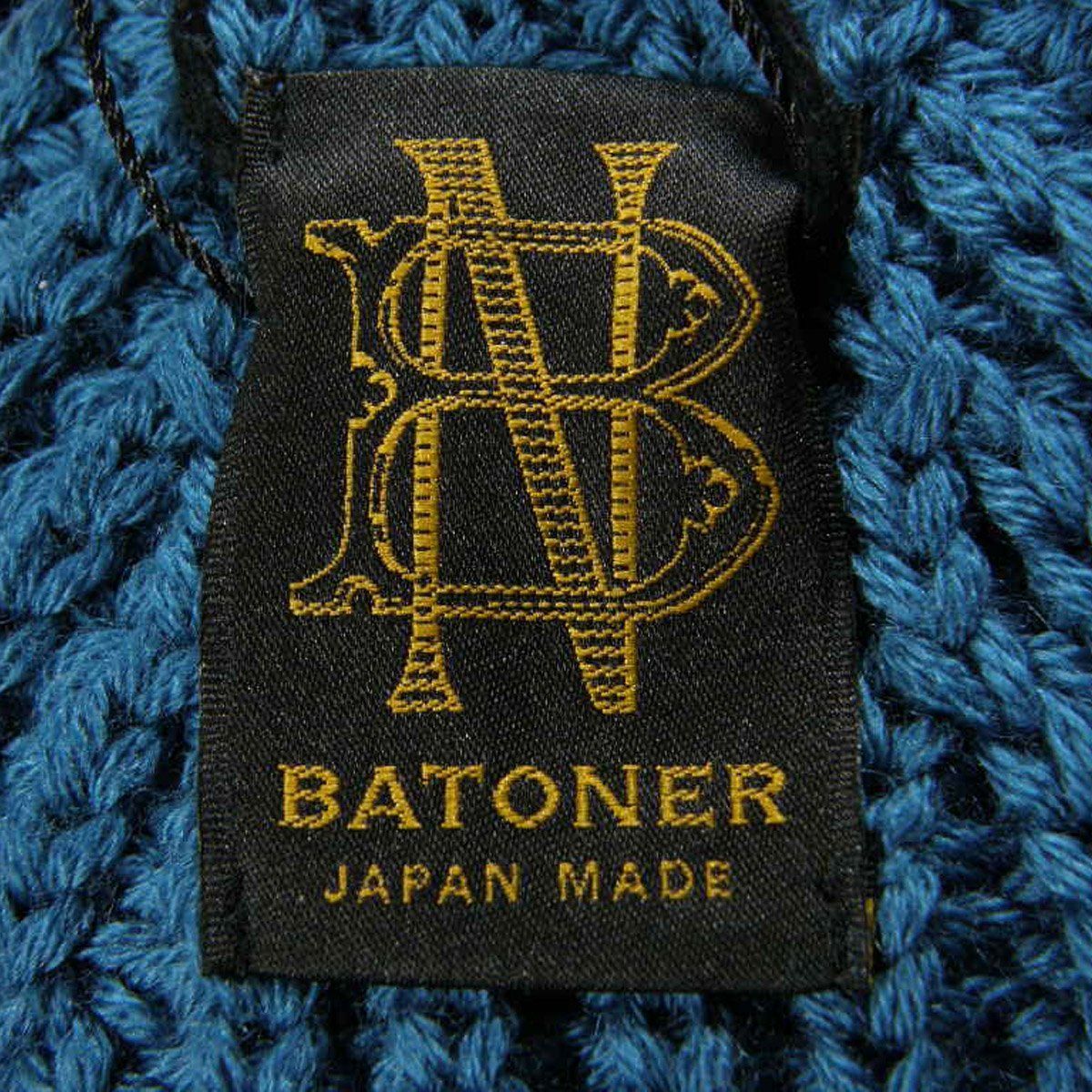 新品】 BATONER ／ バトナー SIGNATURE TURTLE NECK ソリッドウール