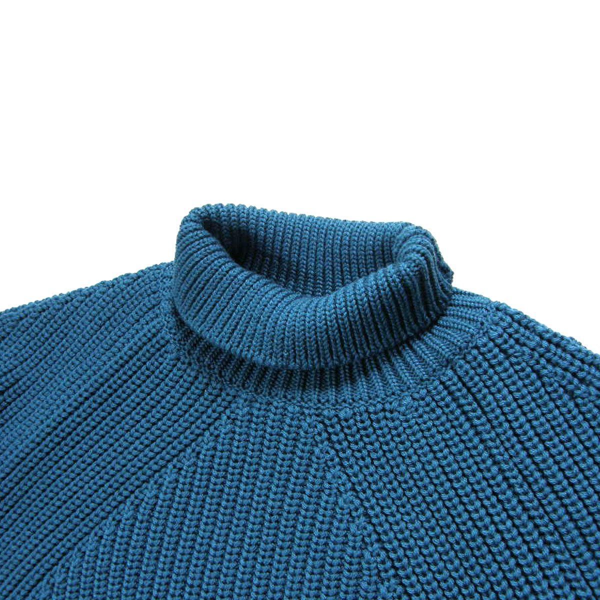新品】 BATONER ／ バトナー SIGNATURE TURTLE NECK ソリッドウール