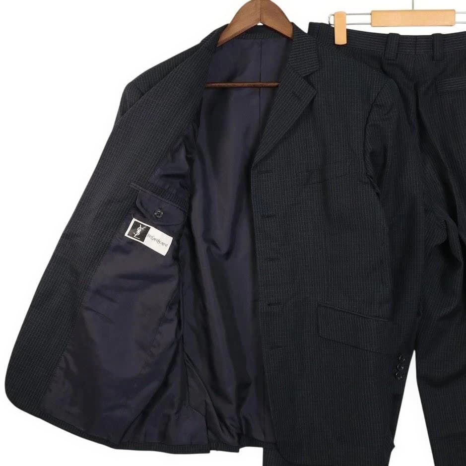 Yves Saint Laurent PARIS イヴ・サンローラン ピンストライプ スーツ