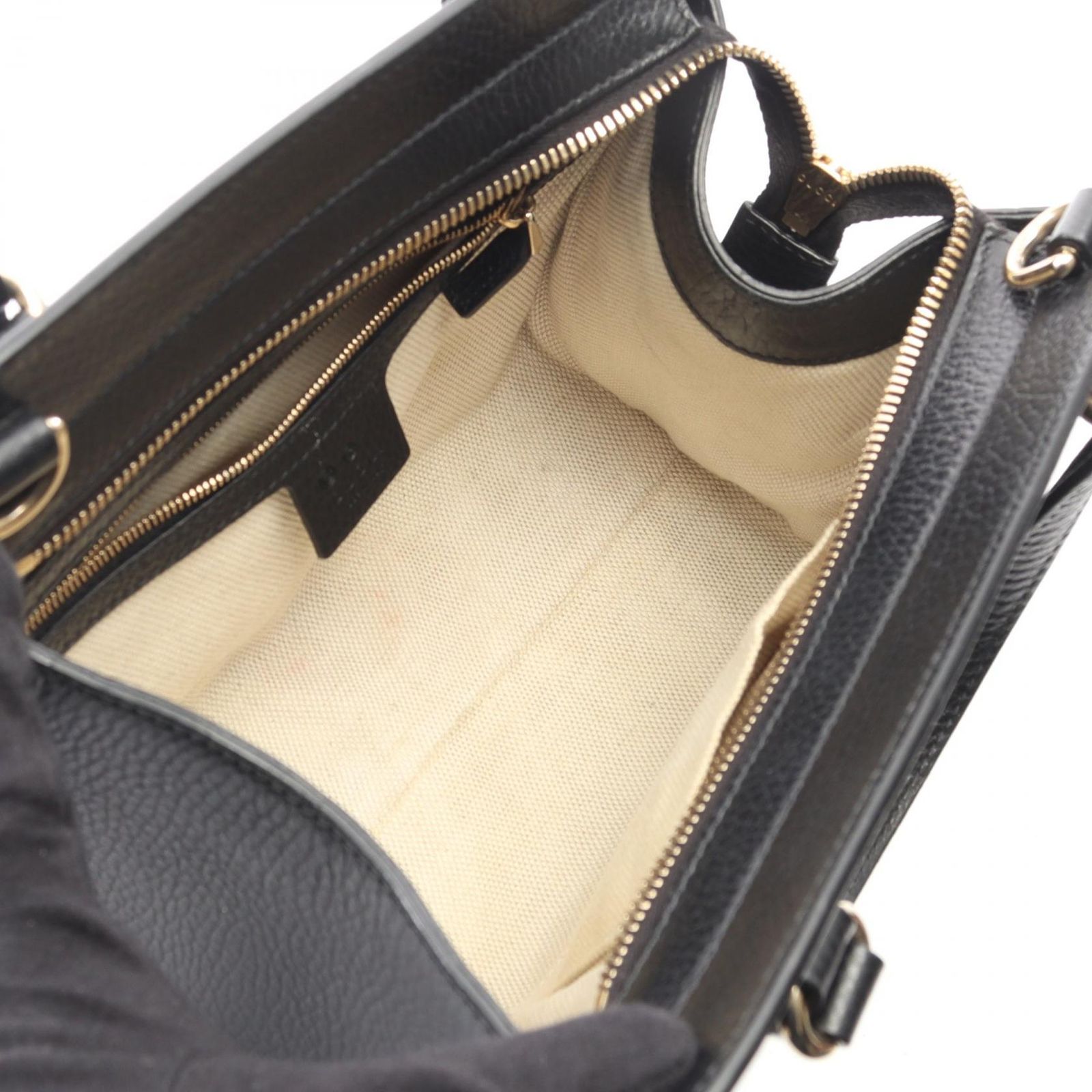 GUCCI グッチ ソーホー インターロッキングG ハンドバッグ - メルカリ