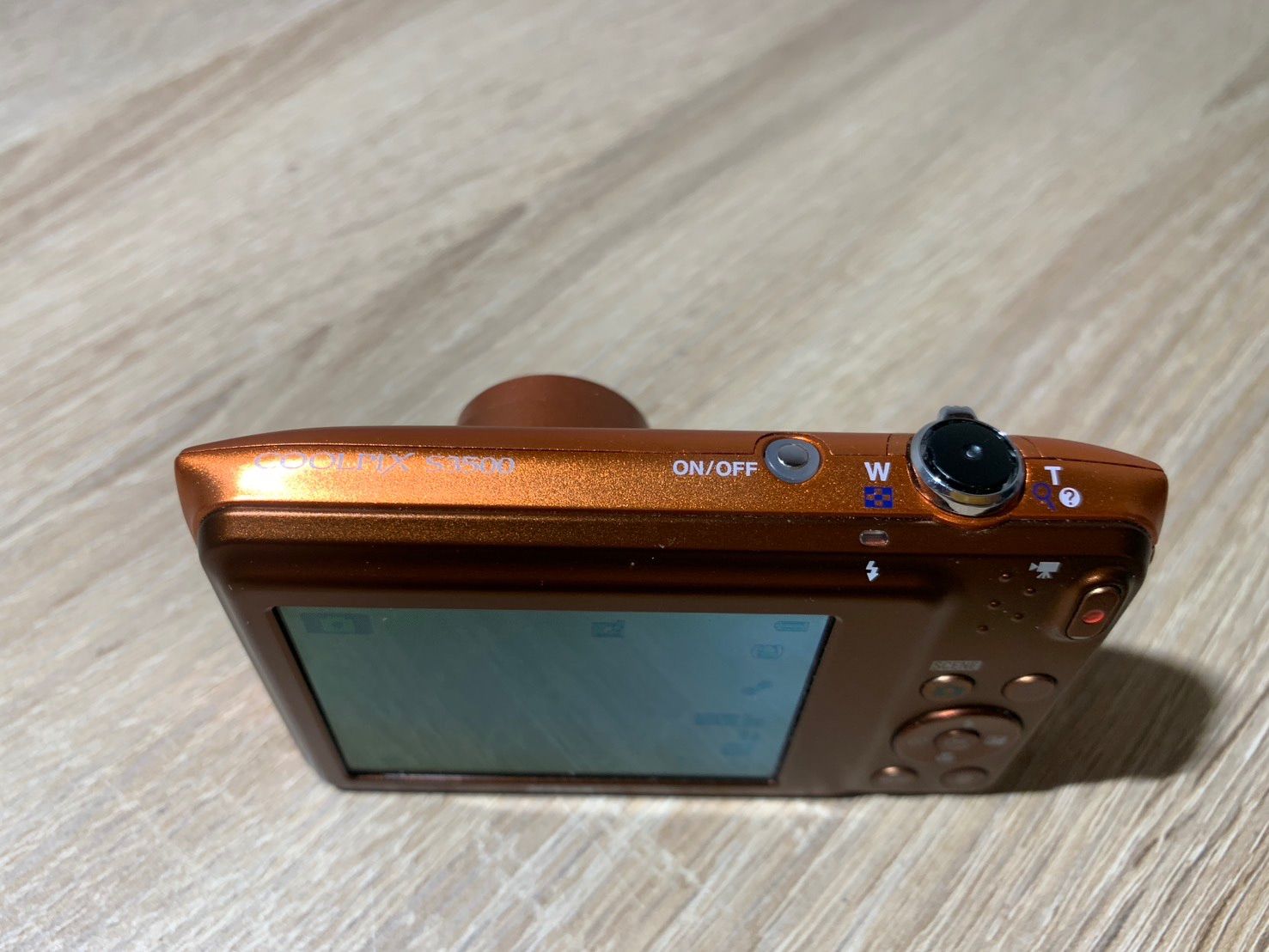 7906 Nikon COOLPIX S3500 オレンジ デジカメ - メルカリ