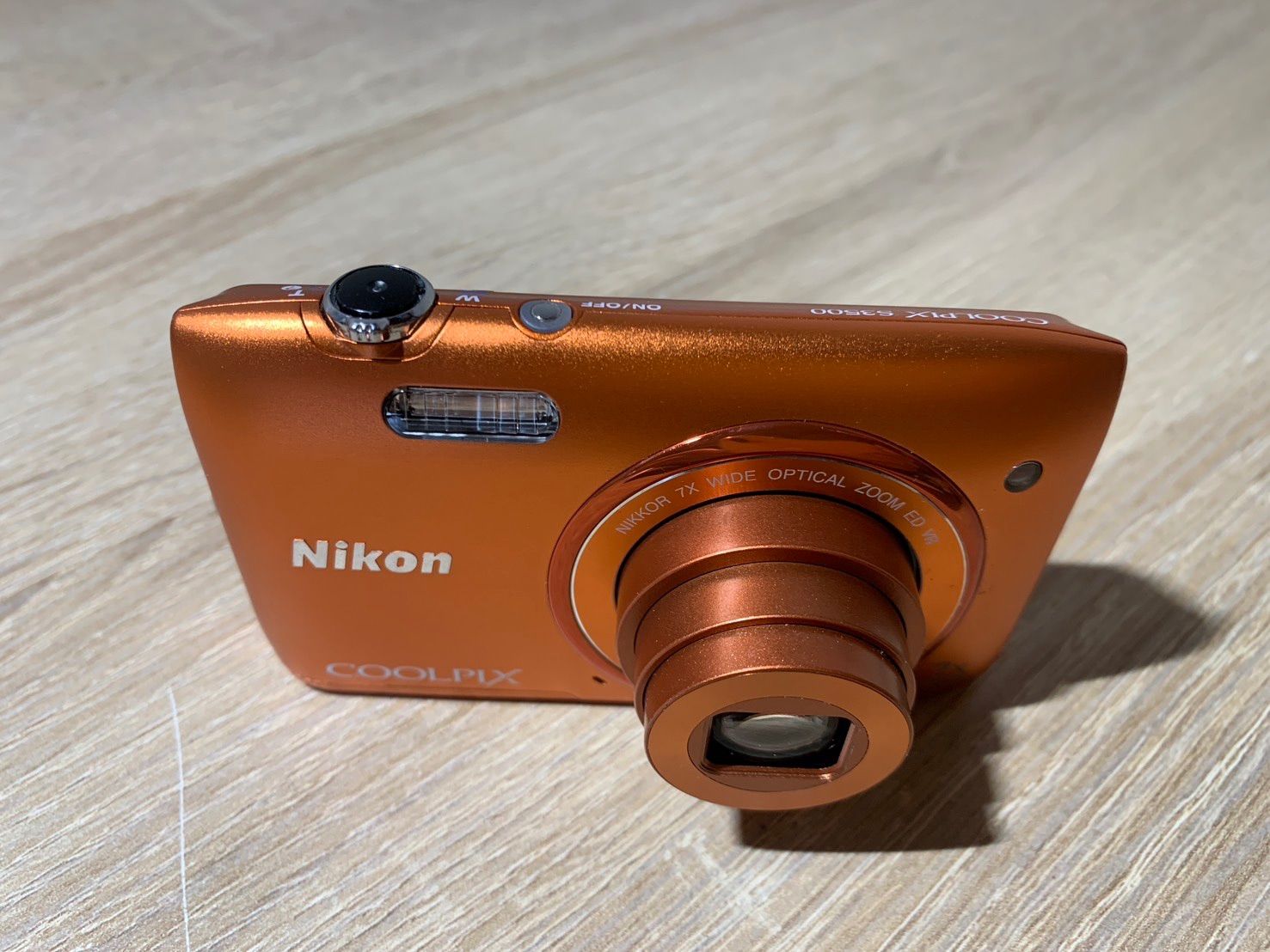 7906 Nikon COOLPIX S3500 オレンジ デジカメ - メルカリ
