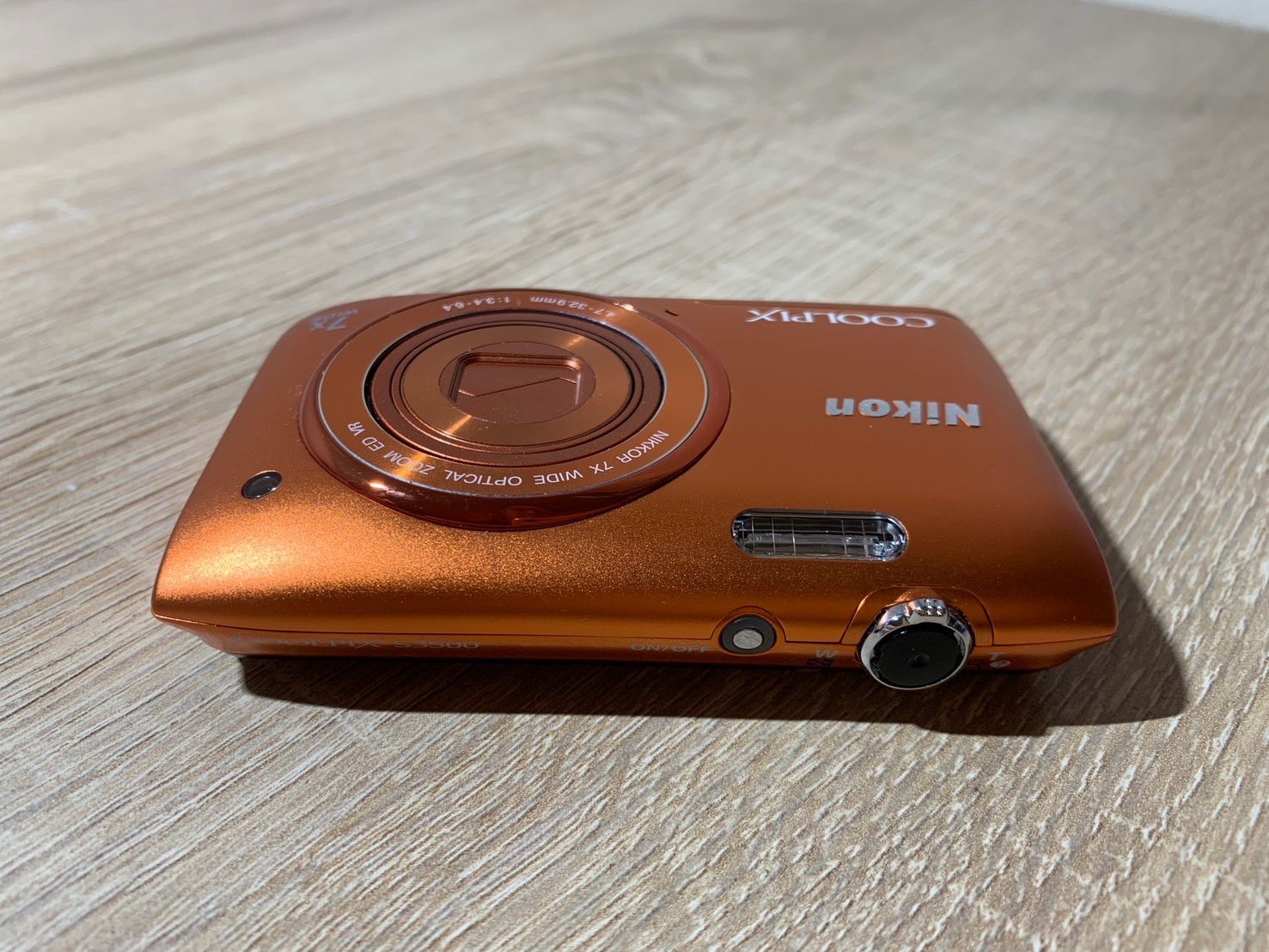 7906 Nikon COOLPIX S3500 オレンジ デジカメ - メルカリ