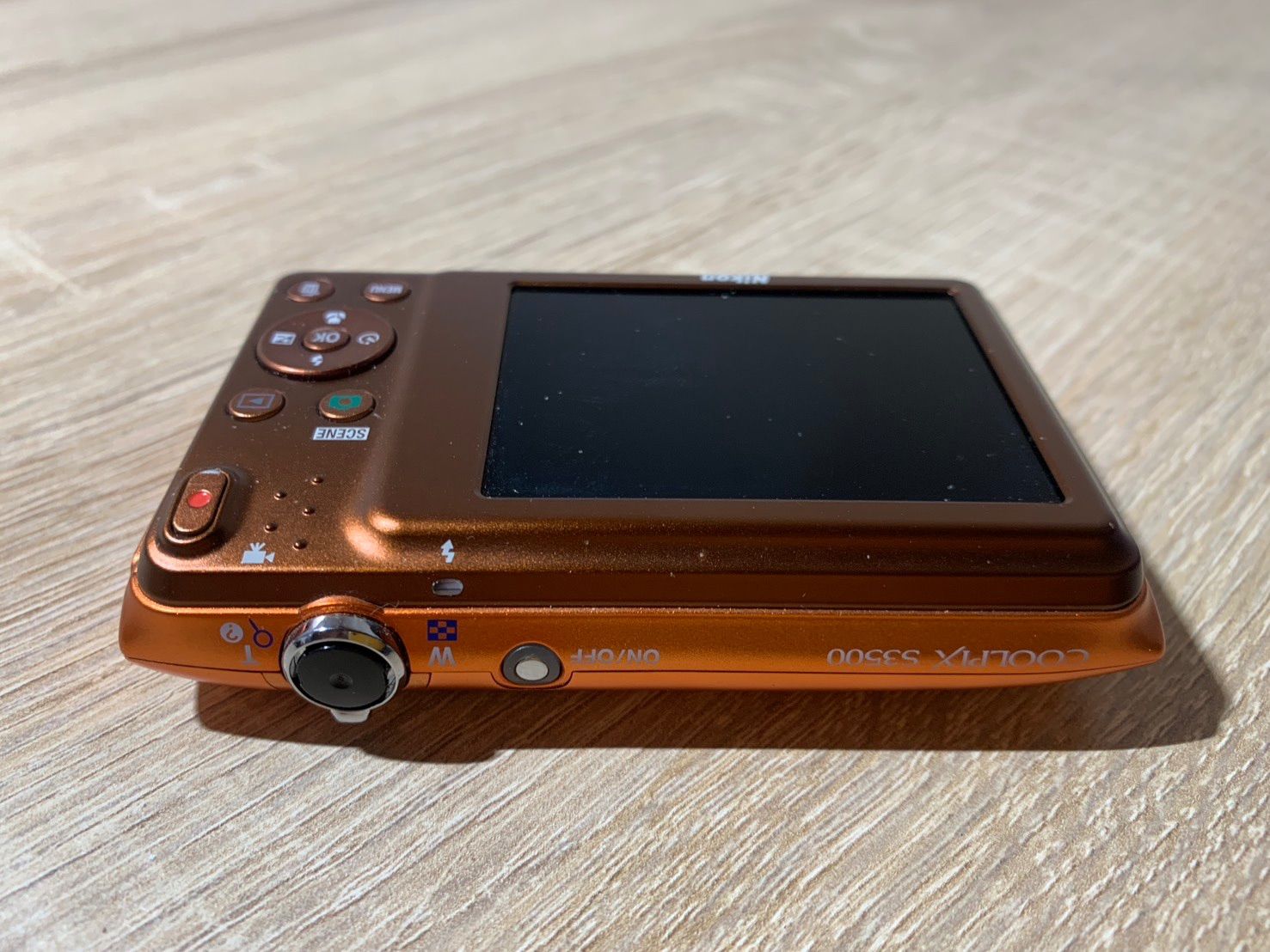 7906 Nikon COOLPIX S3500 オレンジ デジカメ - メルカリ