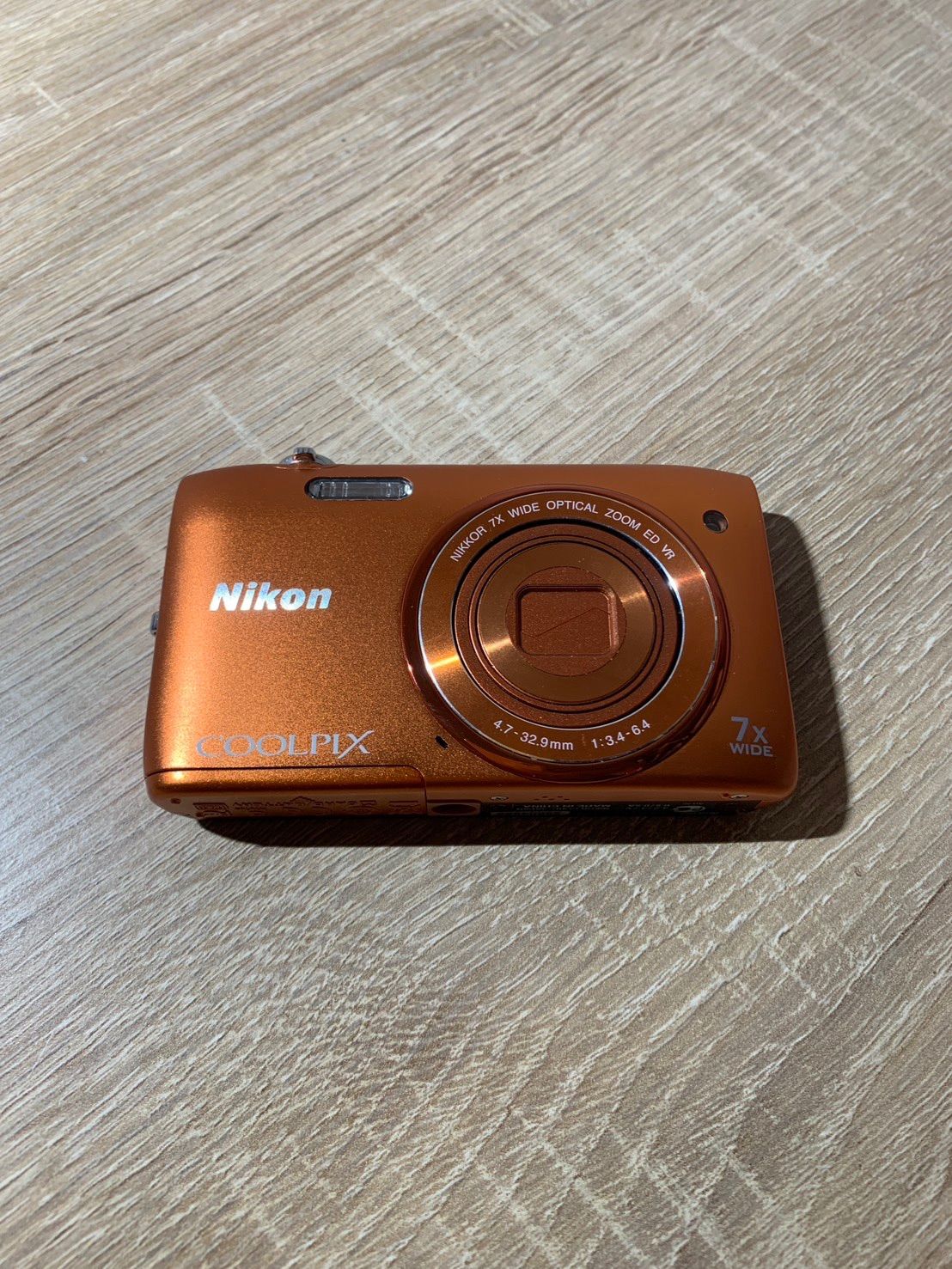 7906 Nikon COOLPIX S3500 オレンジ デジカメ - メルカリ