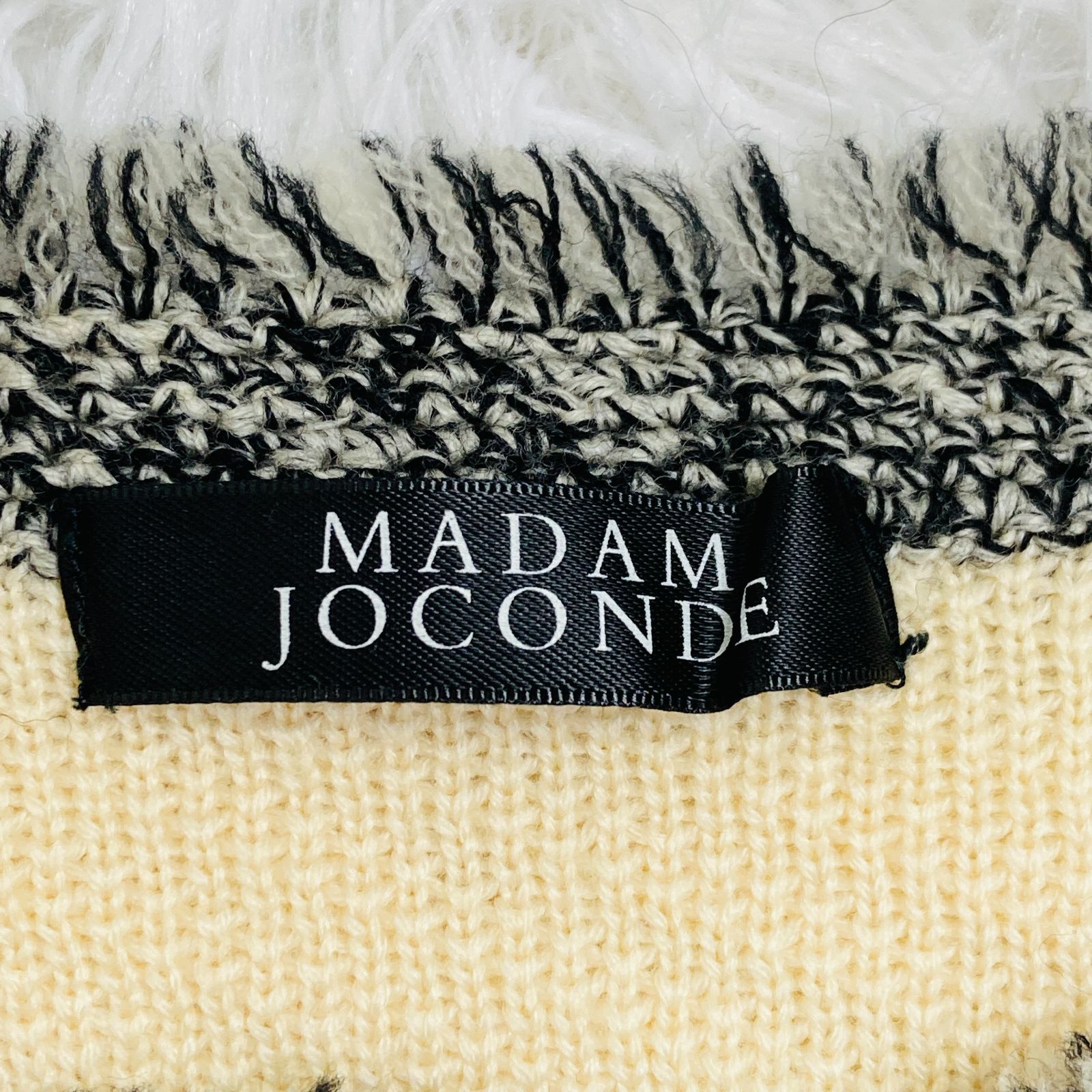 新品　MADAM JOCONDE マダムジョコンダ　ジャケット　スイス製生地使用 新品 MADAM JOCONDE マダムジョコンダ ジャケット スイス製生地使用