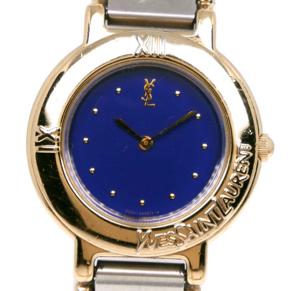 YVES SAINT LAURENT】イヴ・サンローラン 2200-229789Y ステンレス