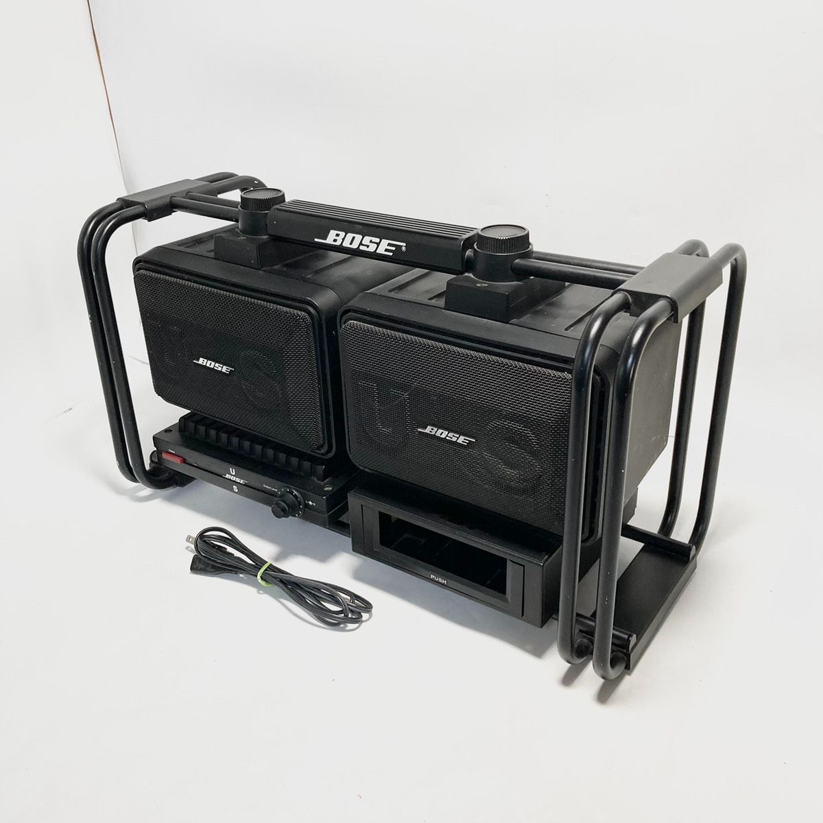 希少 BOSE US-25A ステレオパワーアンプ スピーカー US-25S BOSE [中古 