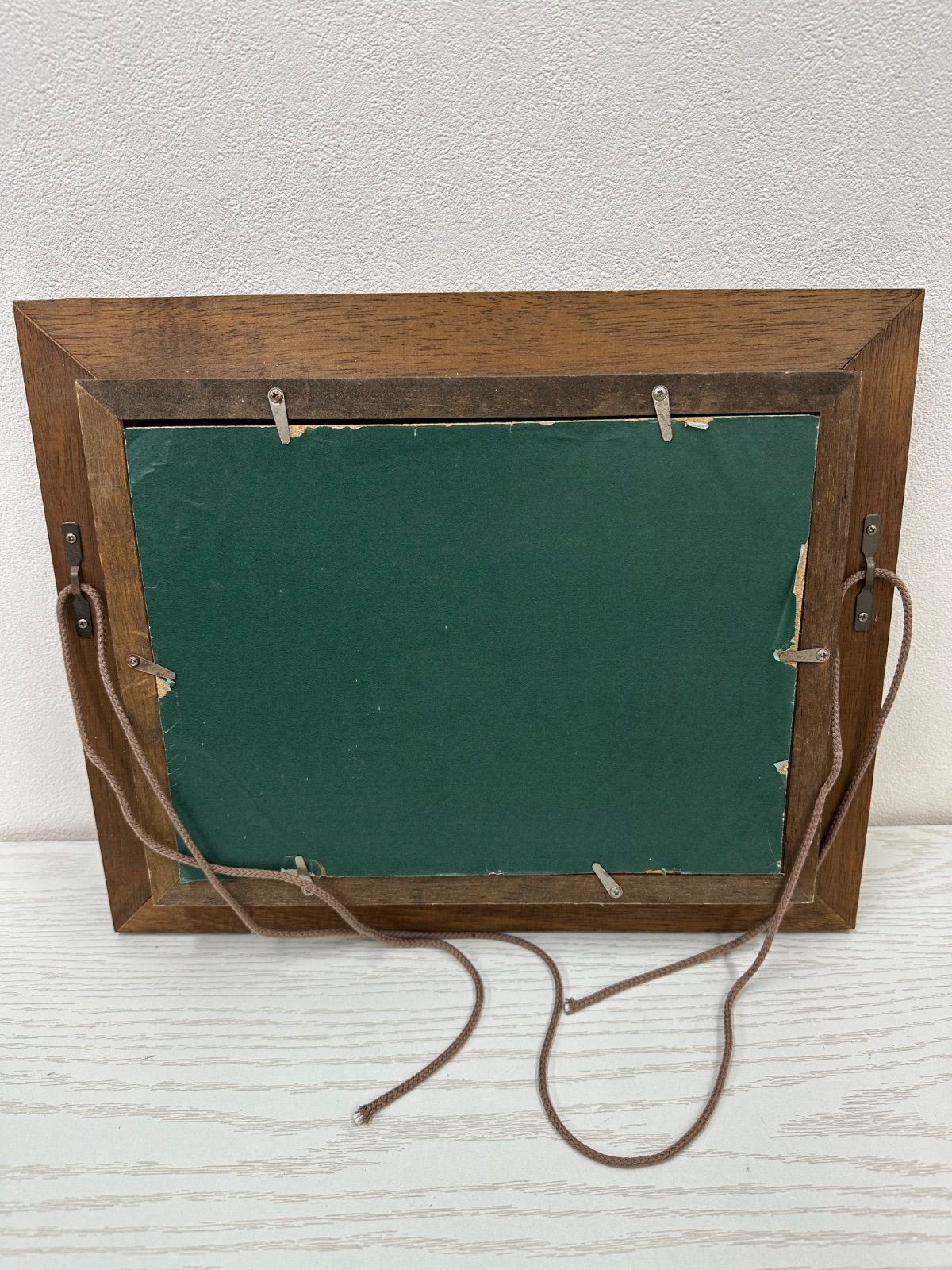 H135-z】細川進 奥丹波路 油絵 油彩画 絵画 風景画 額装 サイン 裏書