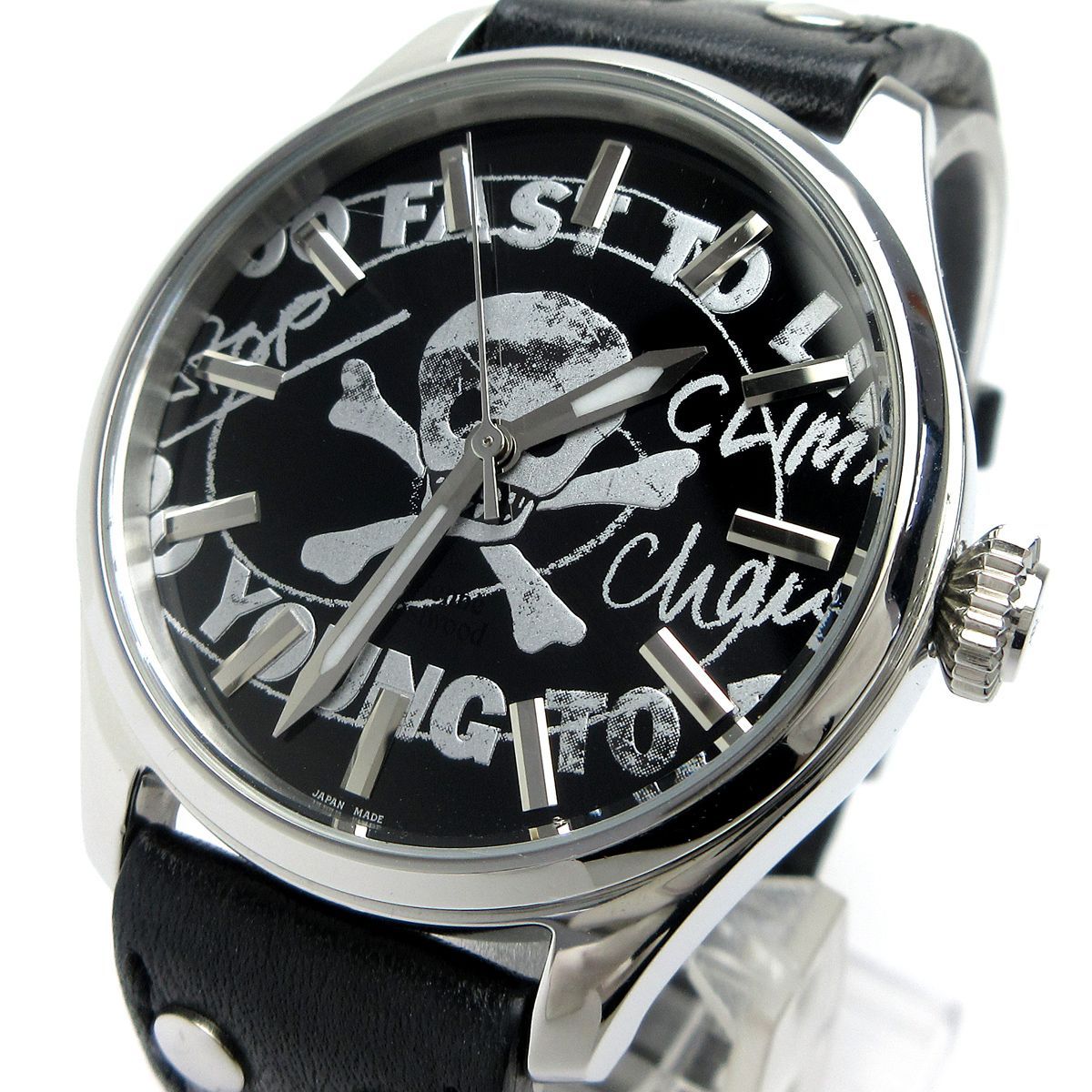 Vivienne Westwood ヴィヴィアン スカル 時計 ヴィヴィアンウエストウッド Vivienne Westwood メンズ スカル 黒 VW