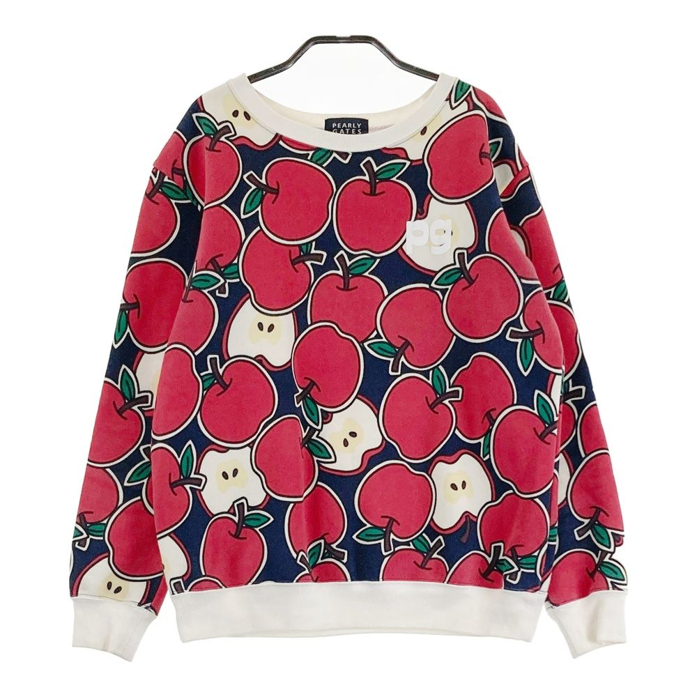 サイズ：1 PEARLY GATES パーリーゲイツ 裏起毛スウェット トレーナー