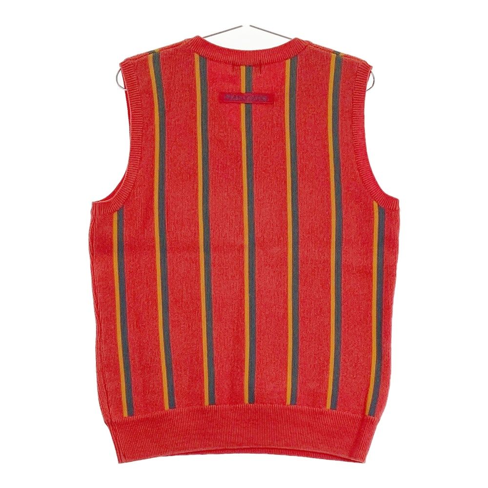 サイズ：5 PEARLY GATES パーリーゲイツ ニットベスト ストライプ柄
