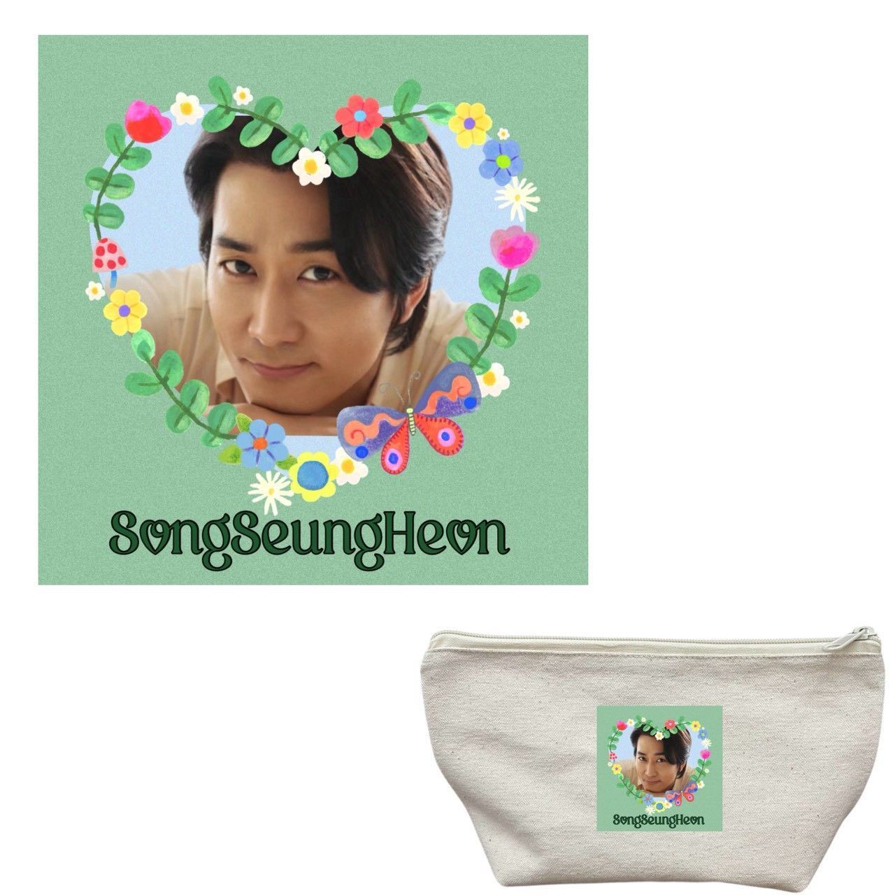 ソンスンホン キャンバス ポーチ 韓流 グッズ nu065-1 - メルカリ