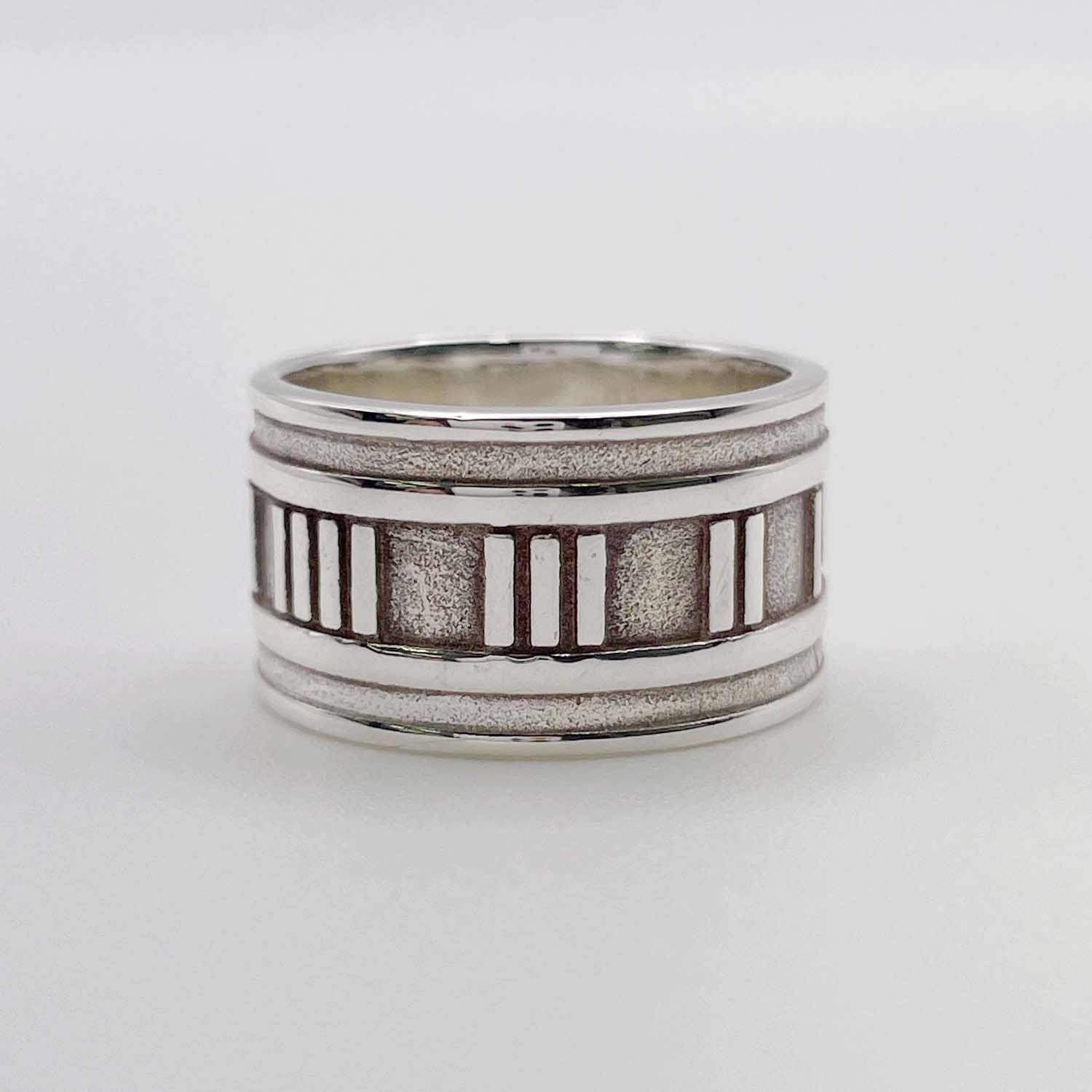 Tiffany&Co. ティファニー 14号 アトラス ワイド リング 指輪 SV925