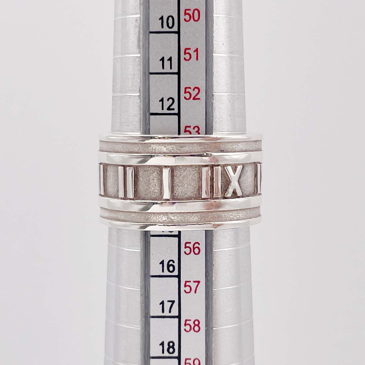 Tiffany&Co. ティファニー 14号 アトラス ワイド リング 指輪 SV925