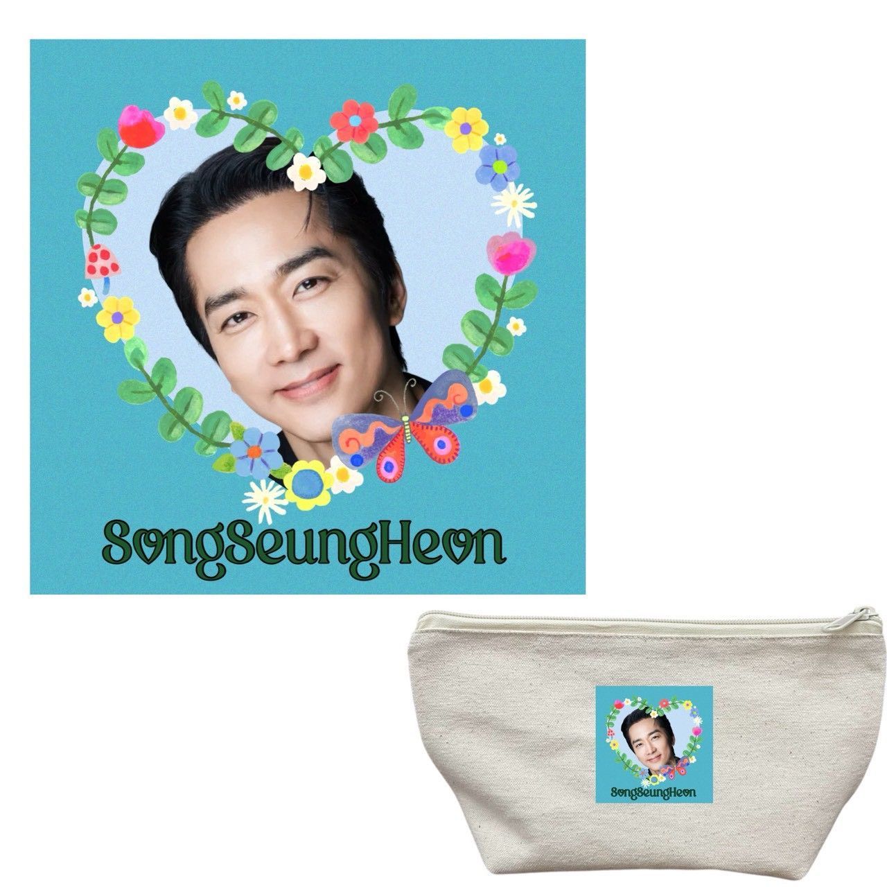 ソンスンホン キャンバス ポーチ 韓流 グッズ nu065-2 - メルカリ