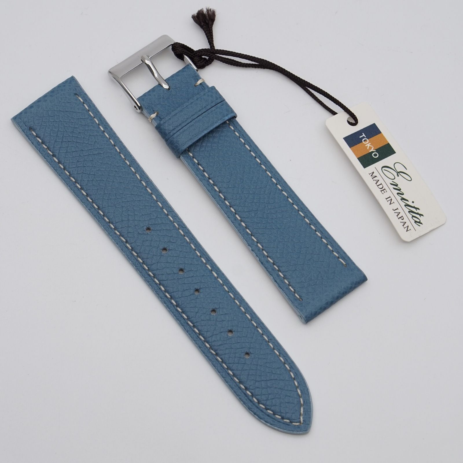 ミモザ エミッタ ワープロラックス 時計バンド 20mm カーフ ライト