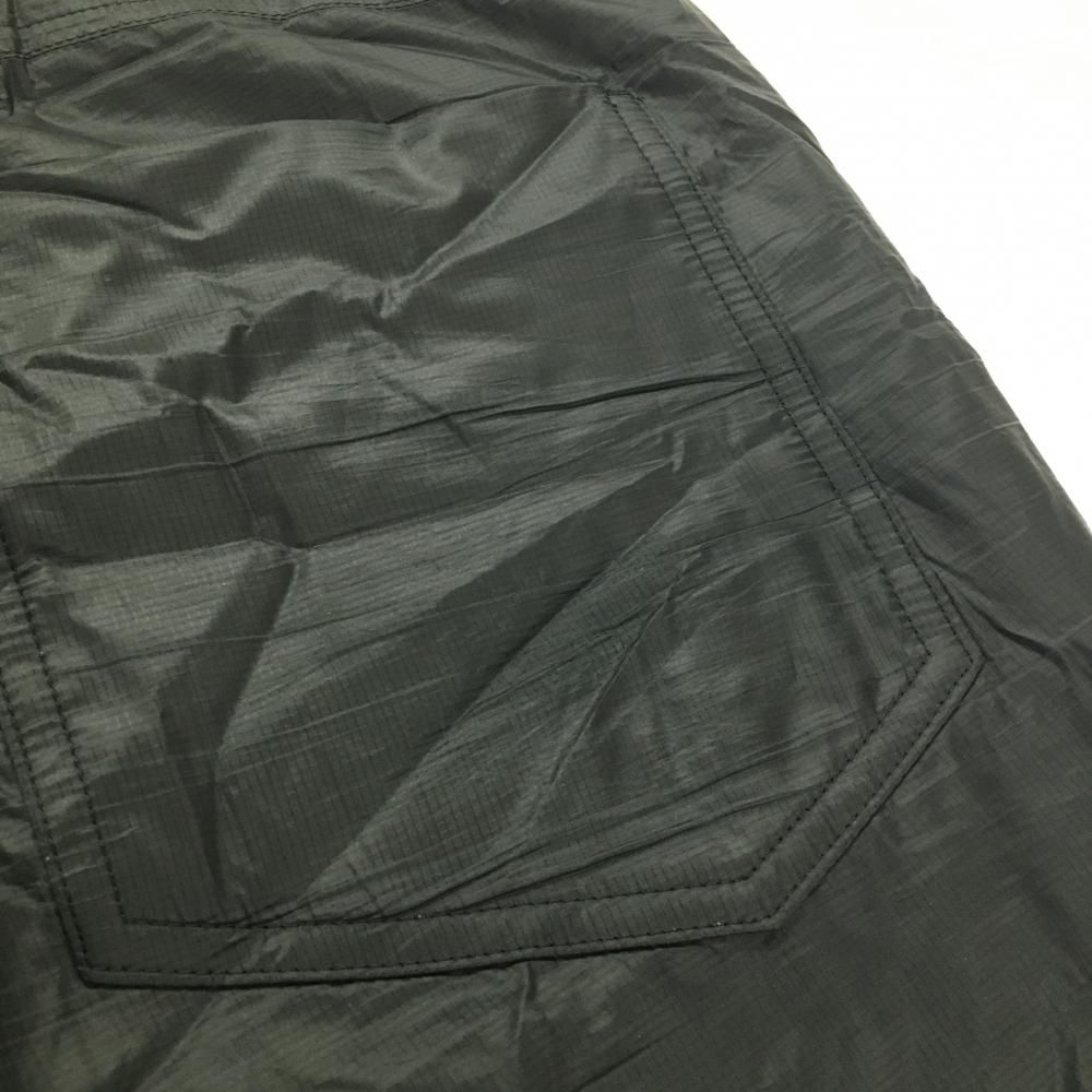 ブリヂストン 中綿パンツ 黒 ロゴプリント メンズ L ゴルフウェア