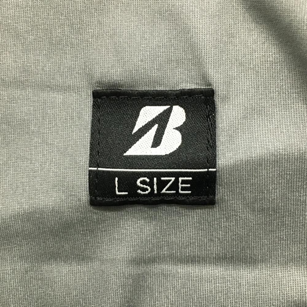 ブリヂストン 中綿パンツ 黒 ロゴプリント メンズ L ゴルフウェア