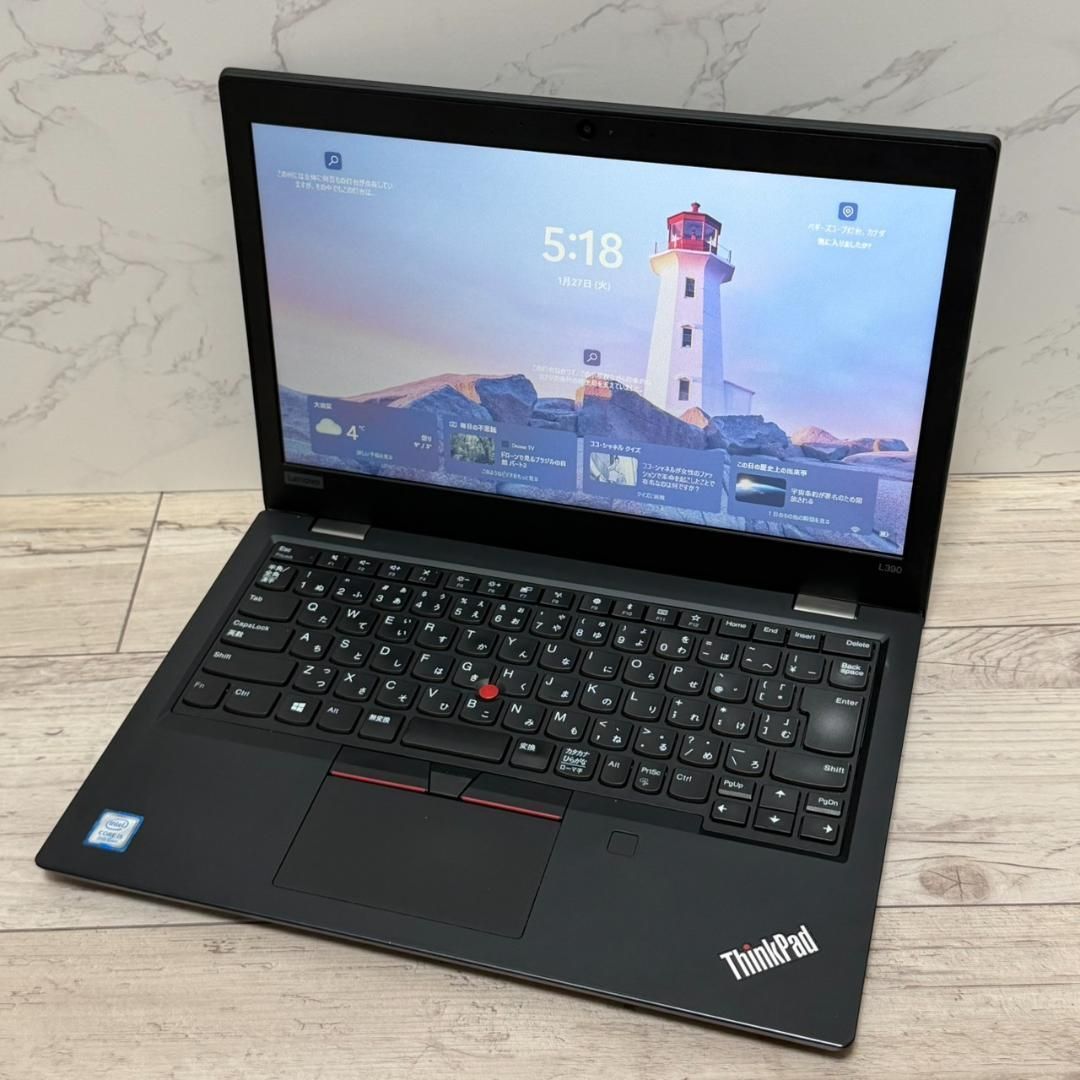 ThinkPad L390◇Core i5-8265U/SSD 256G/8G Office付き 即納 初心者に