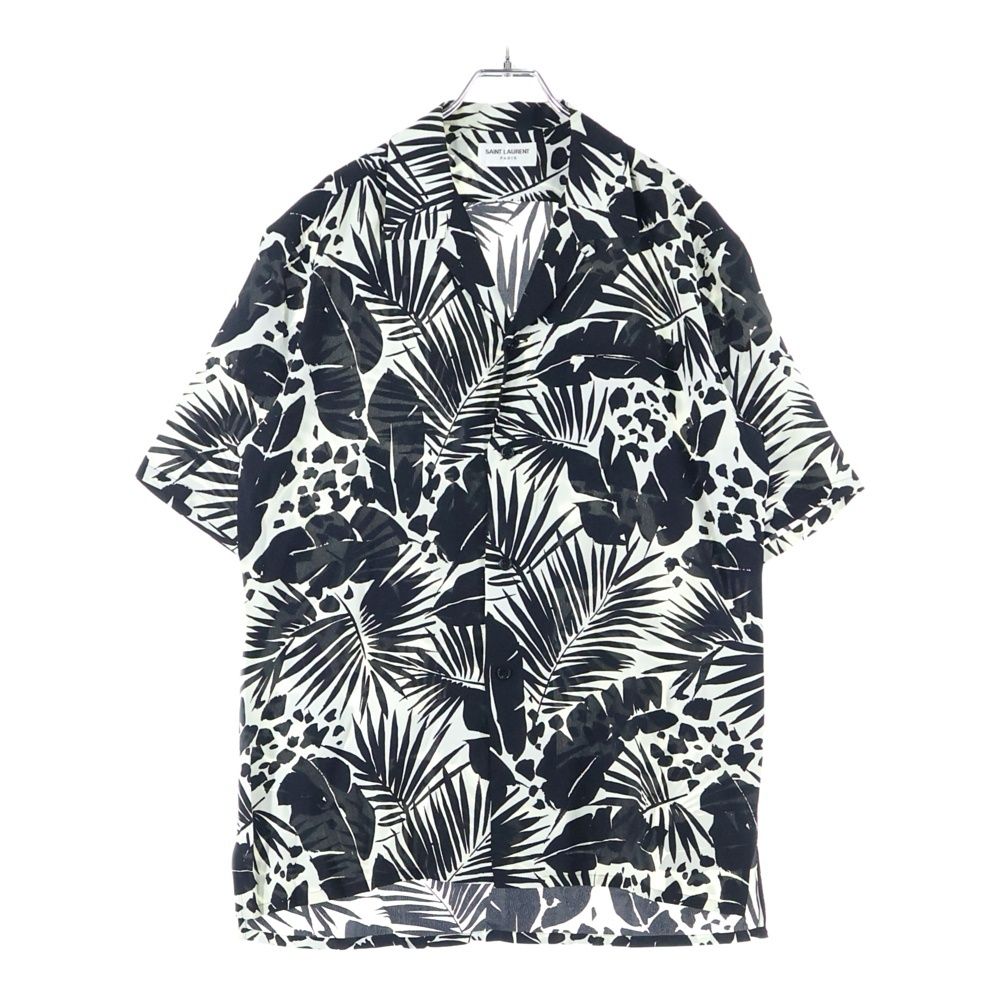 SAINT LAURENT PARIS (サンローランパリ) 20SS SILK JUNGLE PALM PRINT