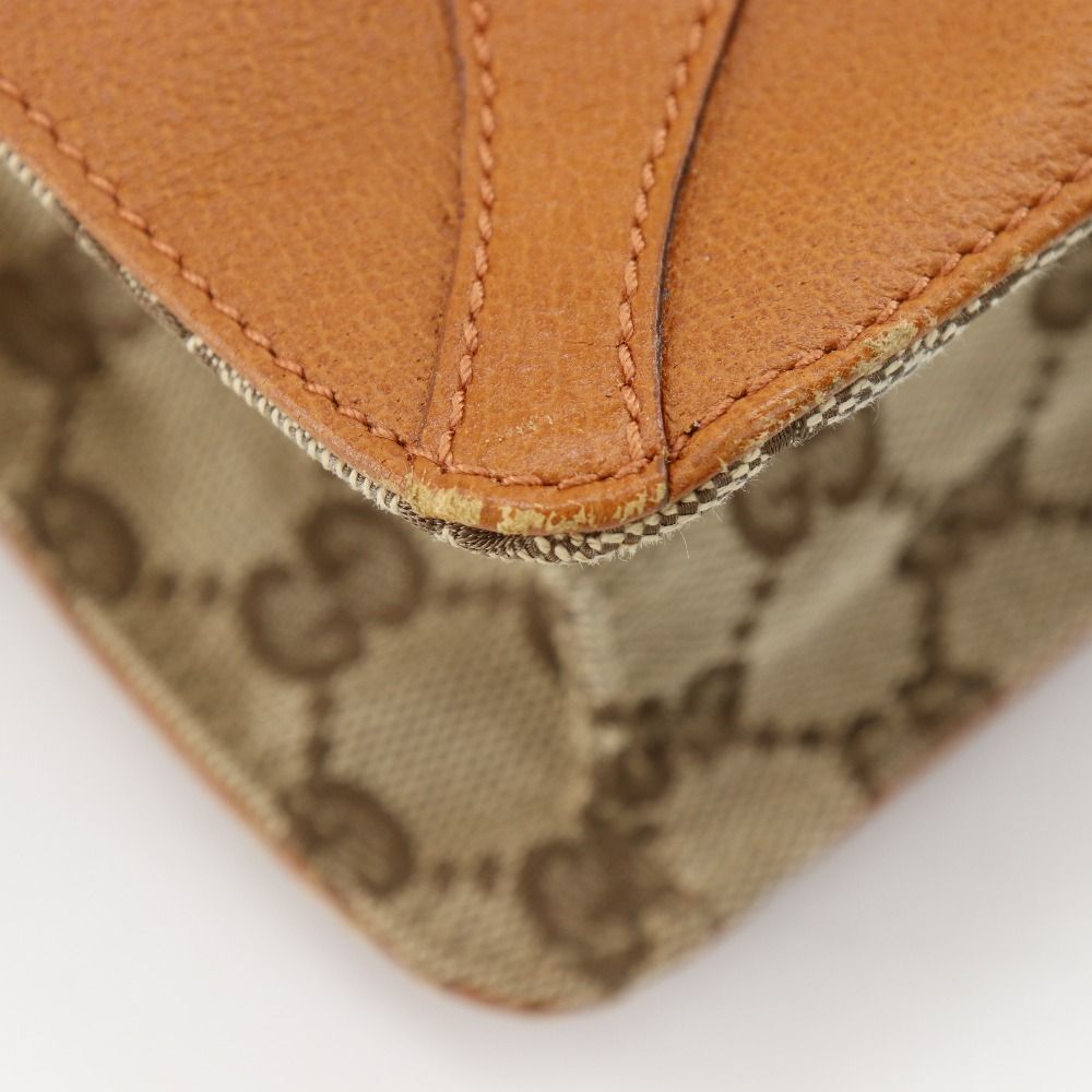 GUCCI】グッチ トートバッグ 120898 GGキャンバス 茶 ユニセックス  