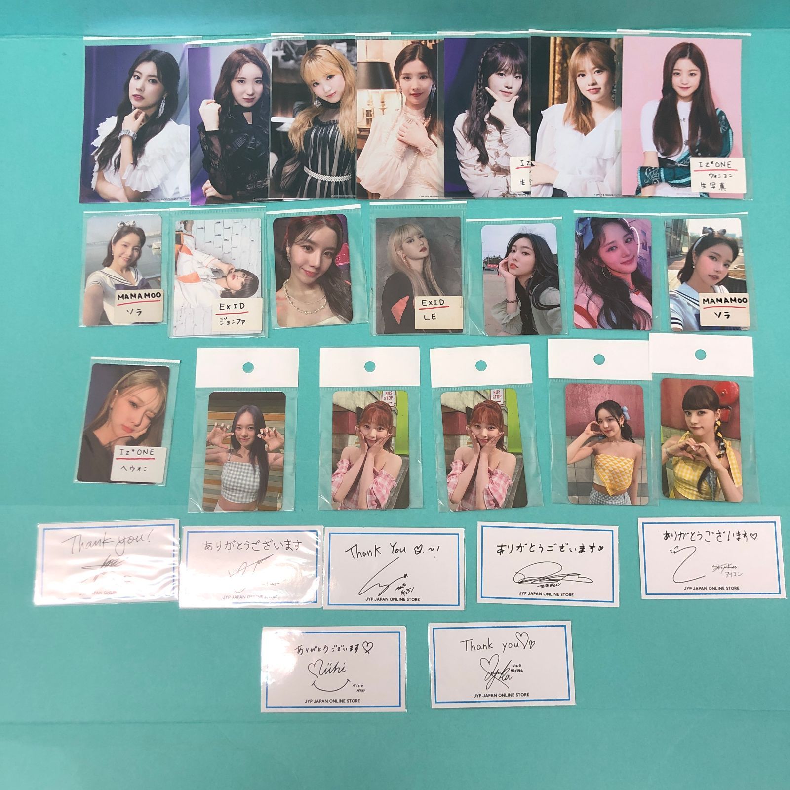 □K-POP多数 アイドルトレカ 等 IZ*ONE NIZIU 他 中古品 smmetc093928