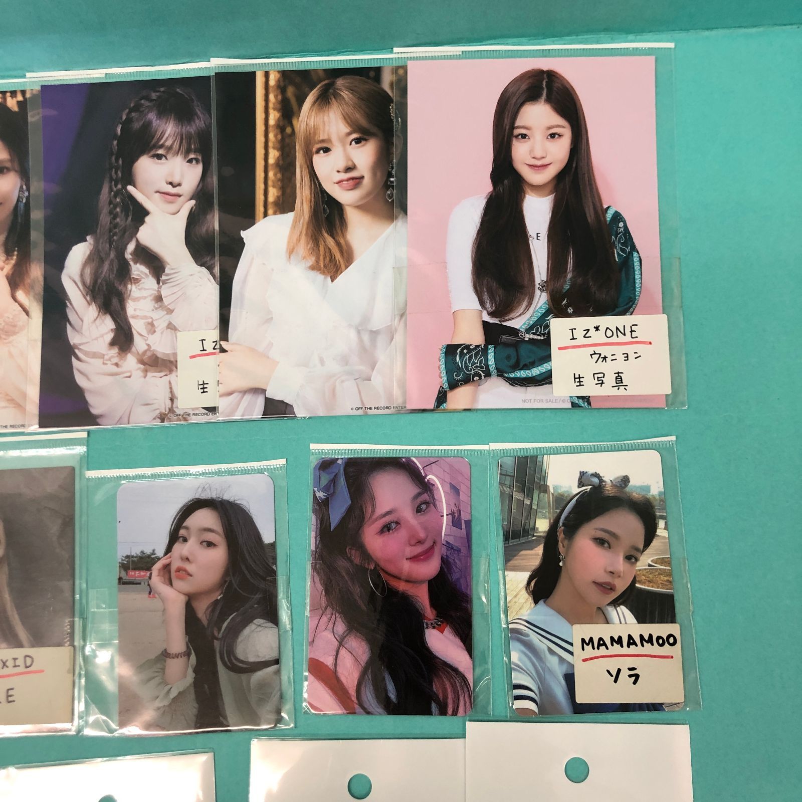 □K-POP多数 アイドルトレカ 等 IZ*ONE NIZIU 他 中古品 smmetc093928