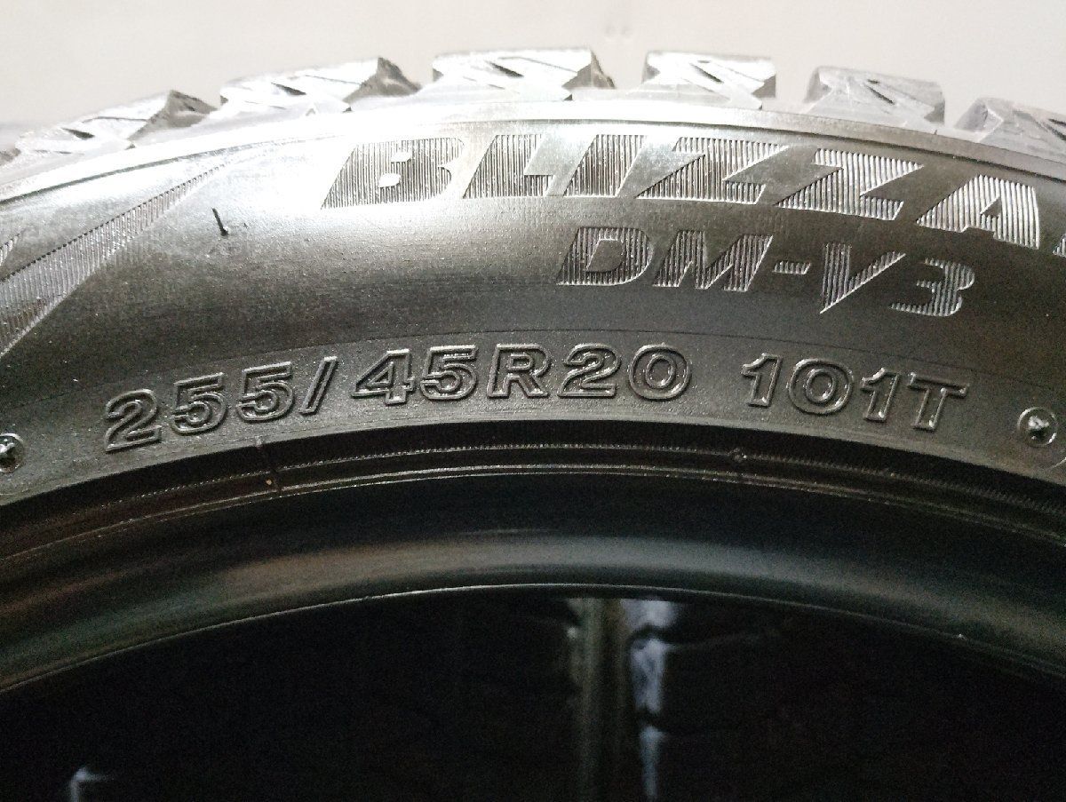 BS BRIDGESTONE BLIZZAK DM-V3 255/45R20 20インチ スタッドレス 4本 