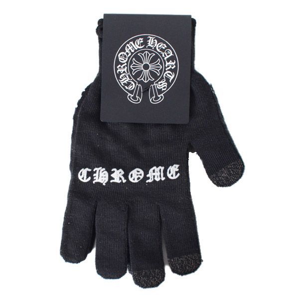 新品】クロムハーツ 手袋 CHROME HEARTS グローブ ニット クロス