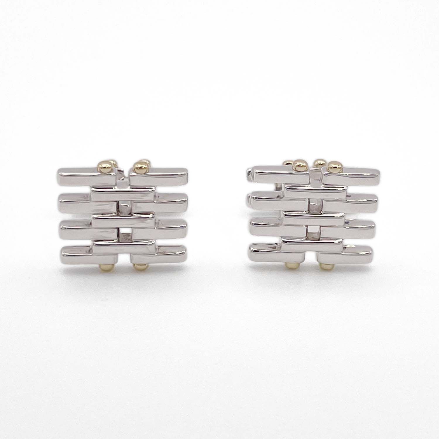 Tiffany&Co. ティファニー ゲート カフリンクス カフスボタン コンビ