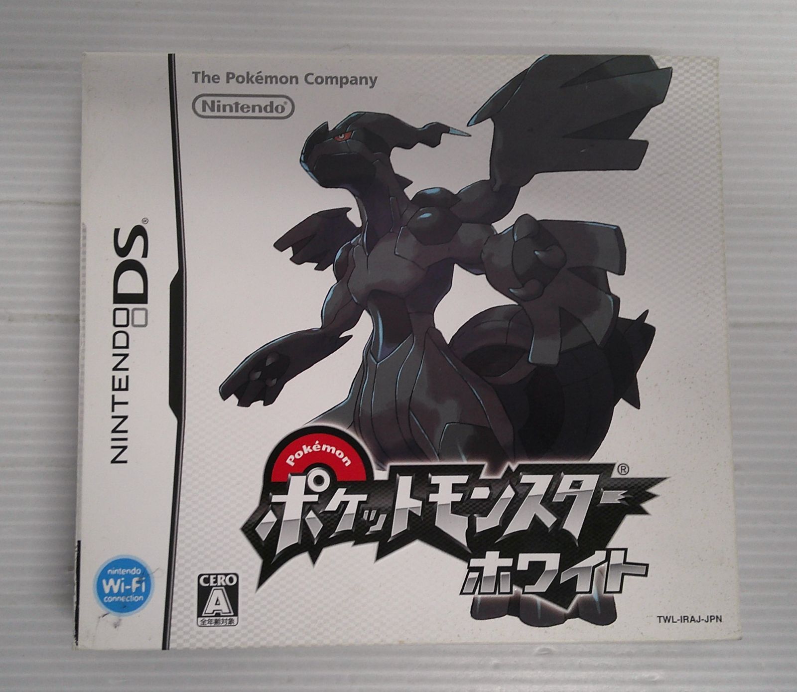 開封品】ニンテンドーDSソフト ポケットモンスター ホワイト【傷み等有