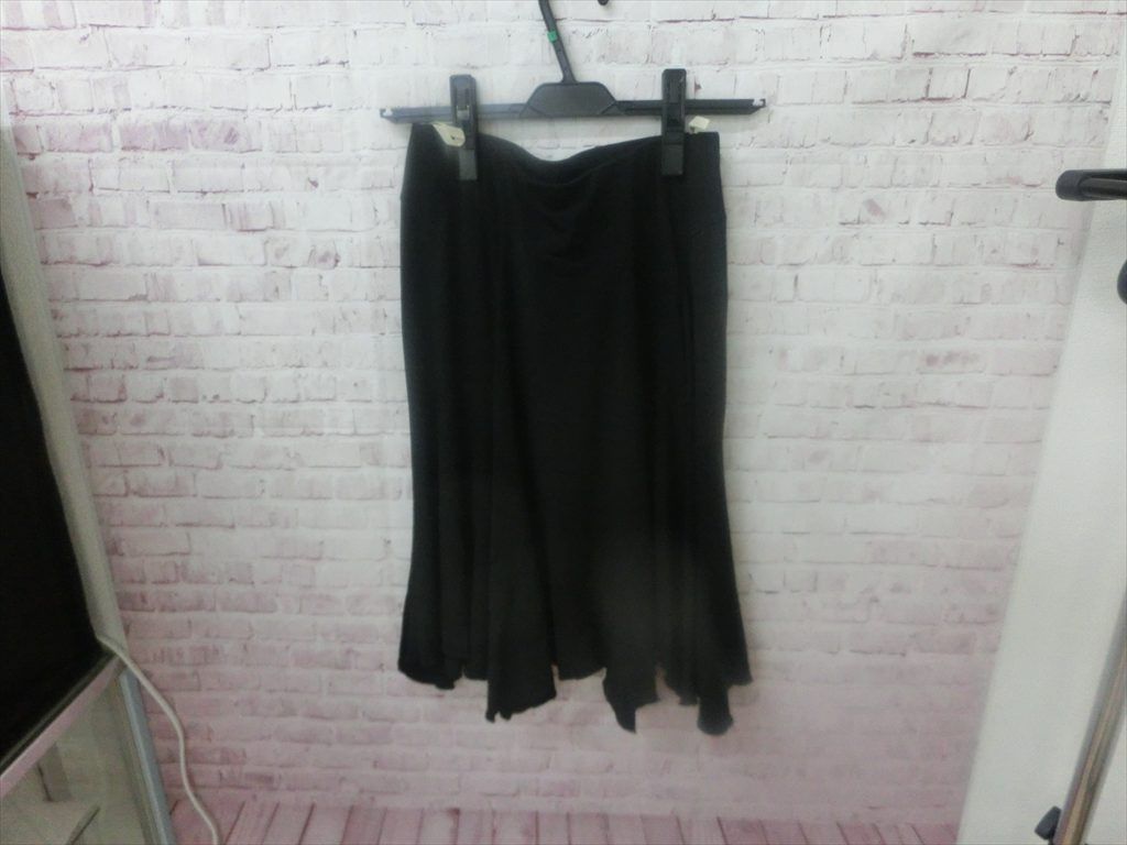 TAKA63-58】◇Chacott チャコット 社交ダンス フレアスカート ブラック